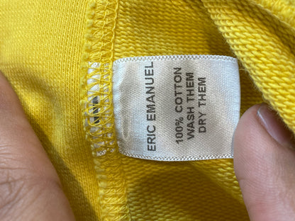 EE Hoodie Yellow Purple Used Large