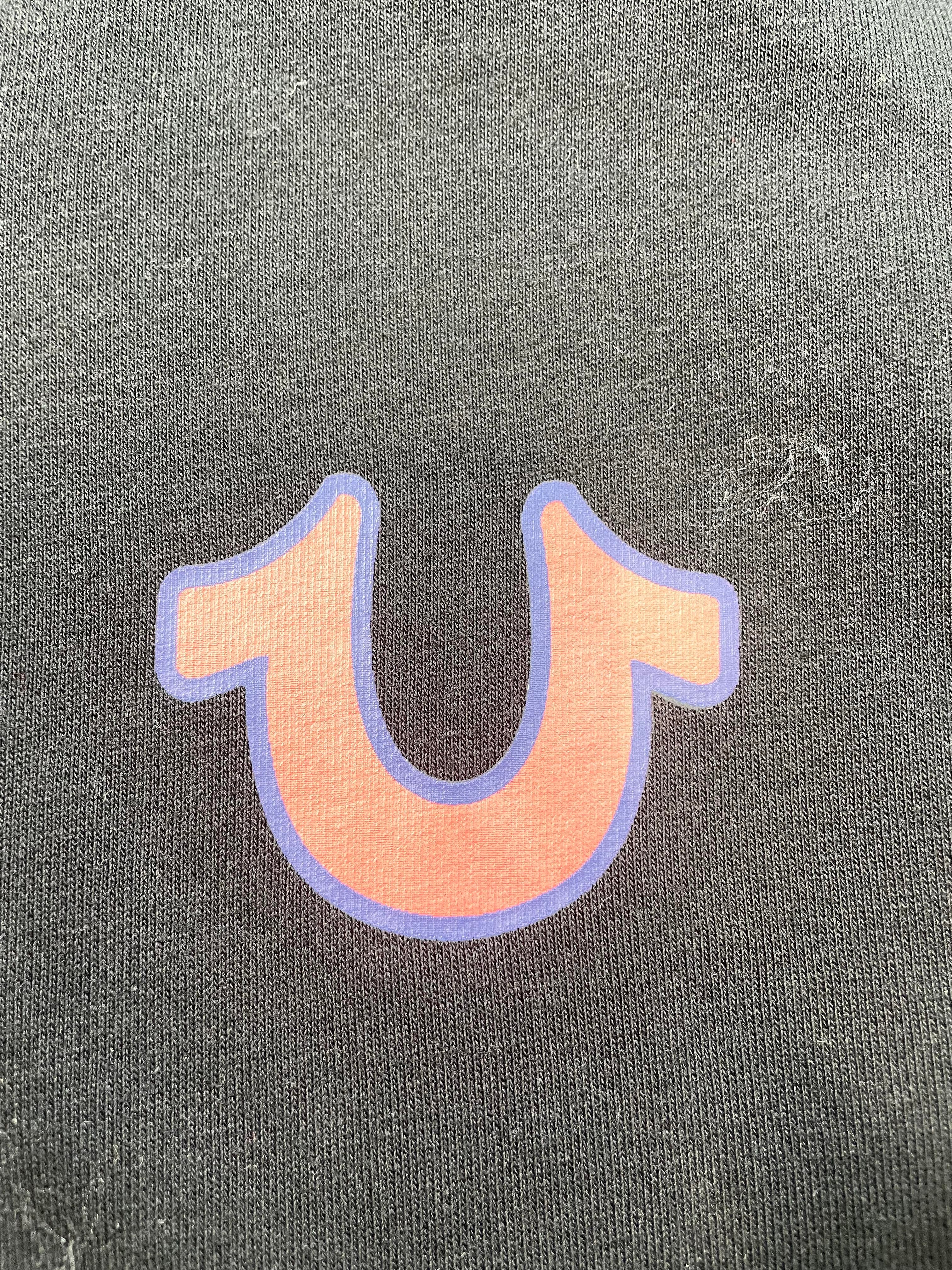 True Religion Overt Arch Logo Zip Up
