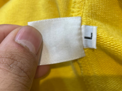 EE Hoodie Yellow Purple Used Large