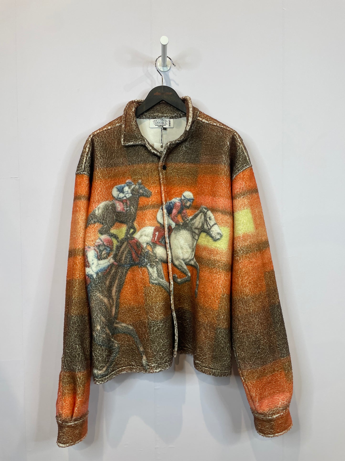 VALE Horse Riding Sherpa Fleece Used Large