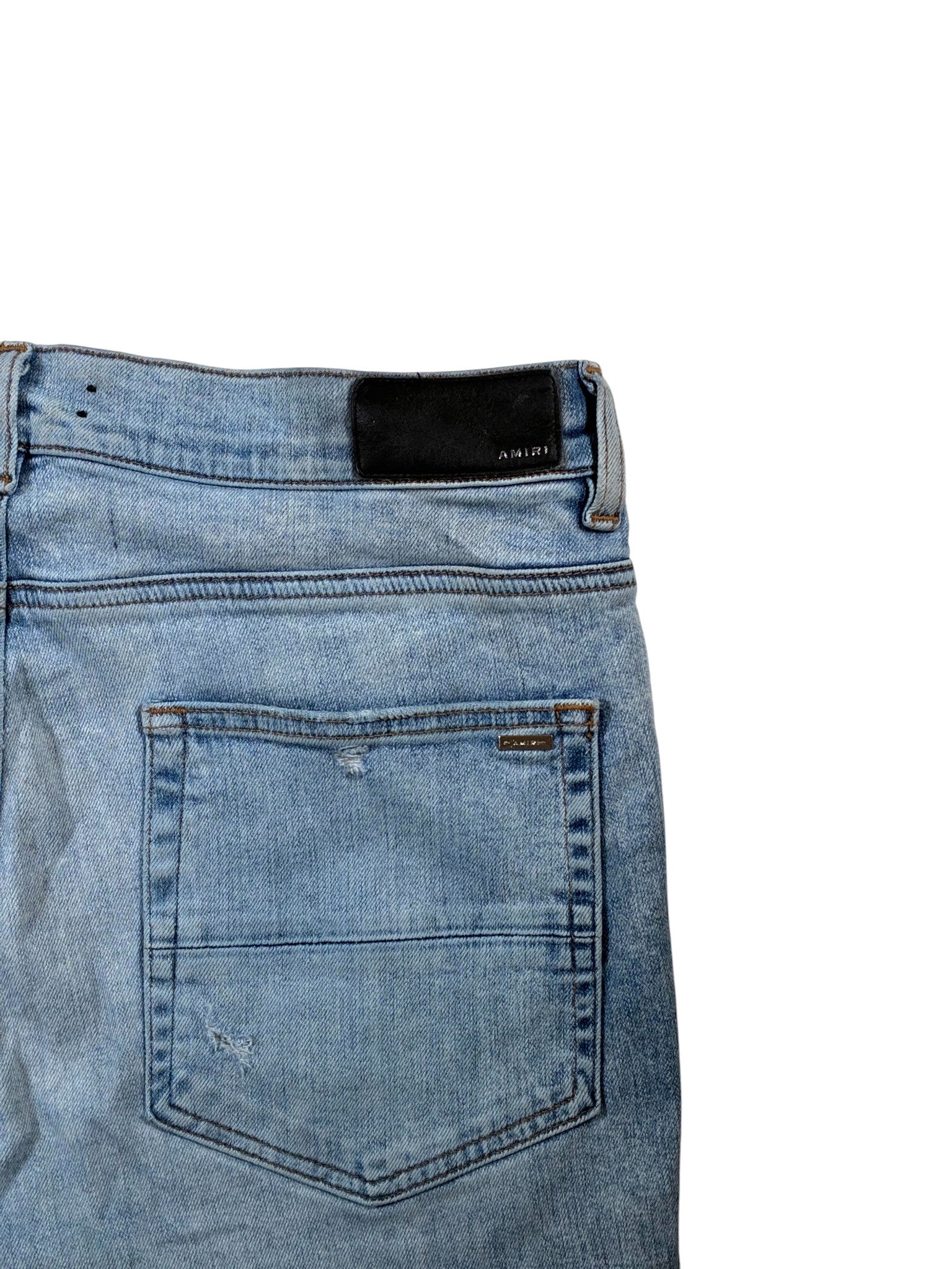 Amiri Pajama Trasher Light Wash Jeans