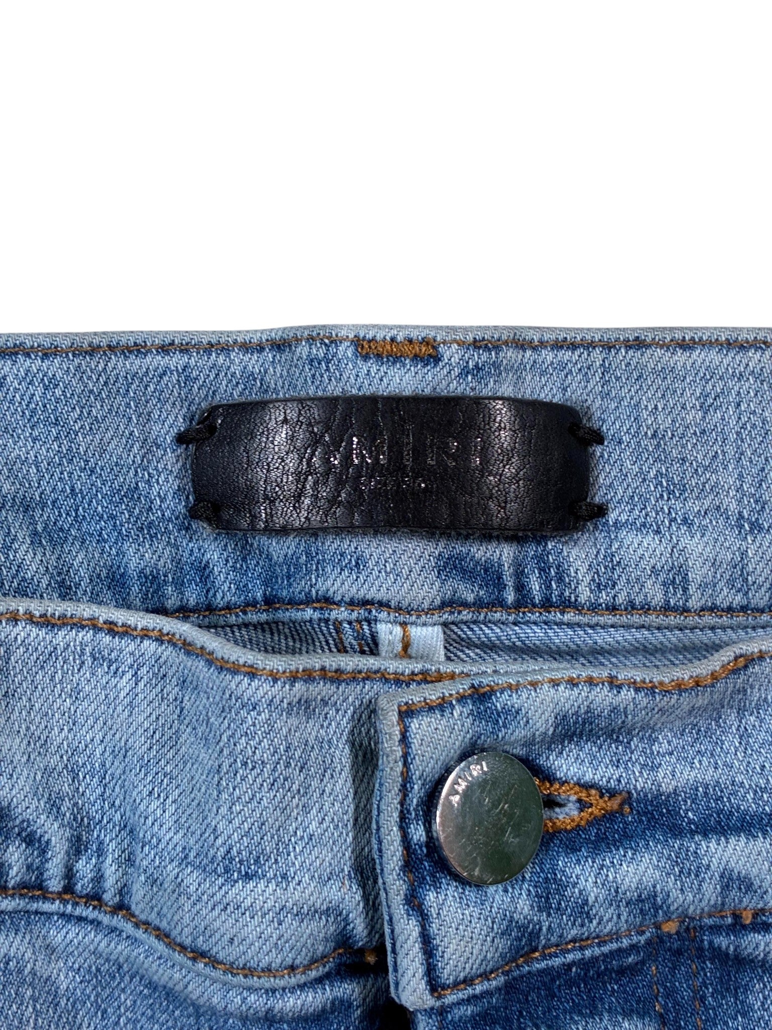 Amiri Pajama Trasher Light Wash Jeans