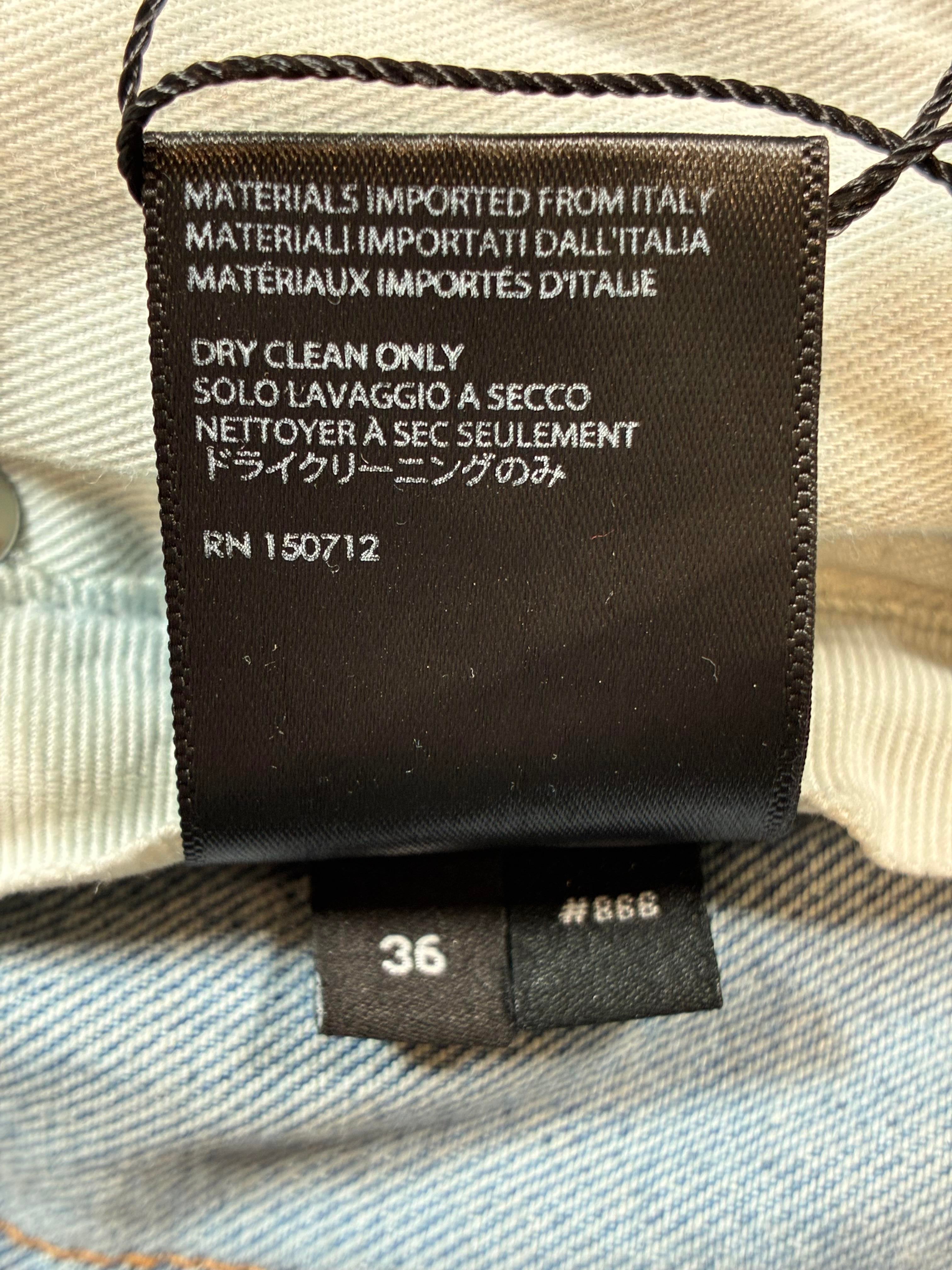 Amiri Pajama Trasher Light Wash Jeans