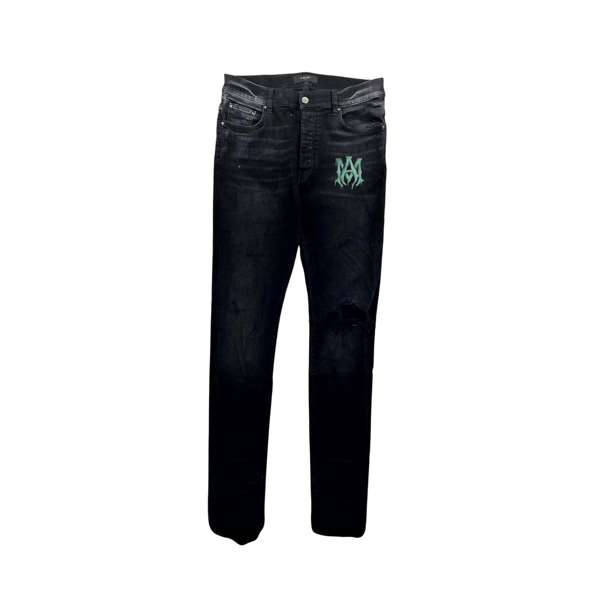 Amiri MA Slime Black Wash Jeans