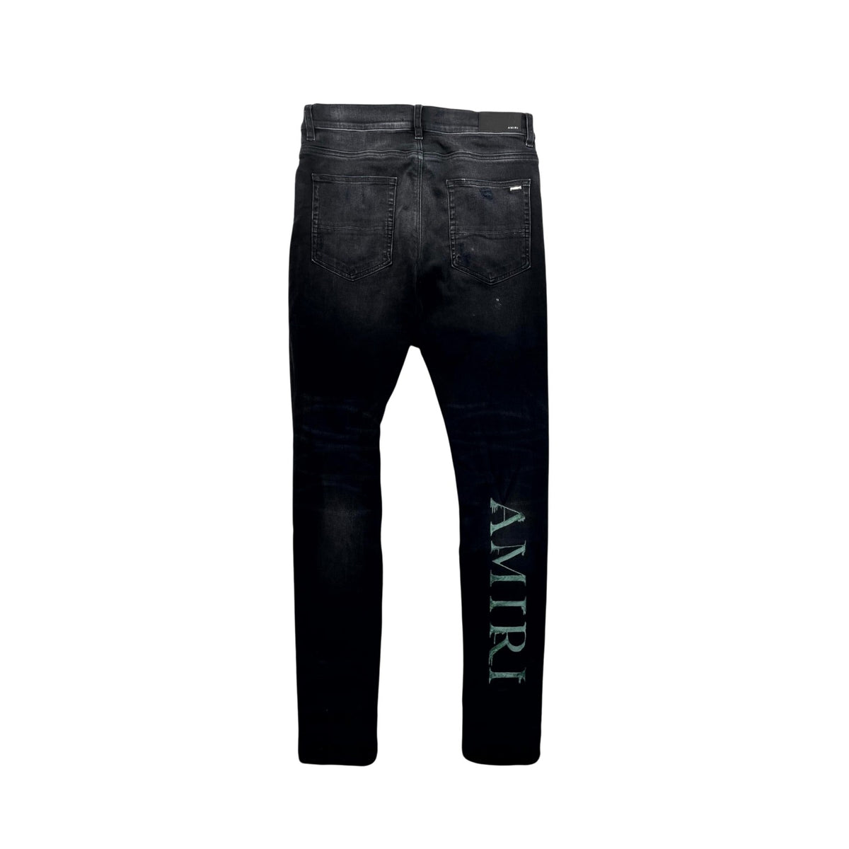 Amiri MA Slime Black Wash Jeans