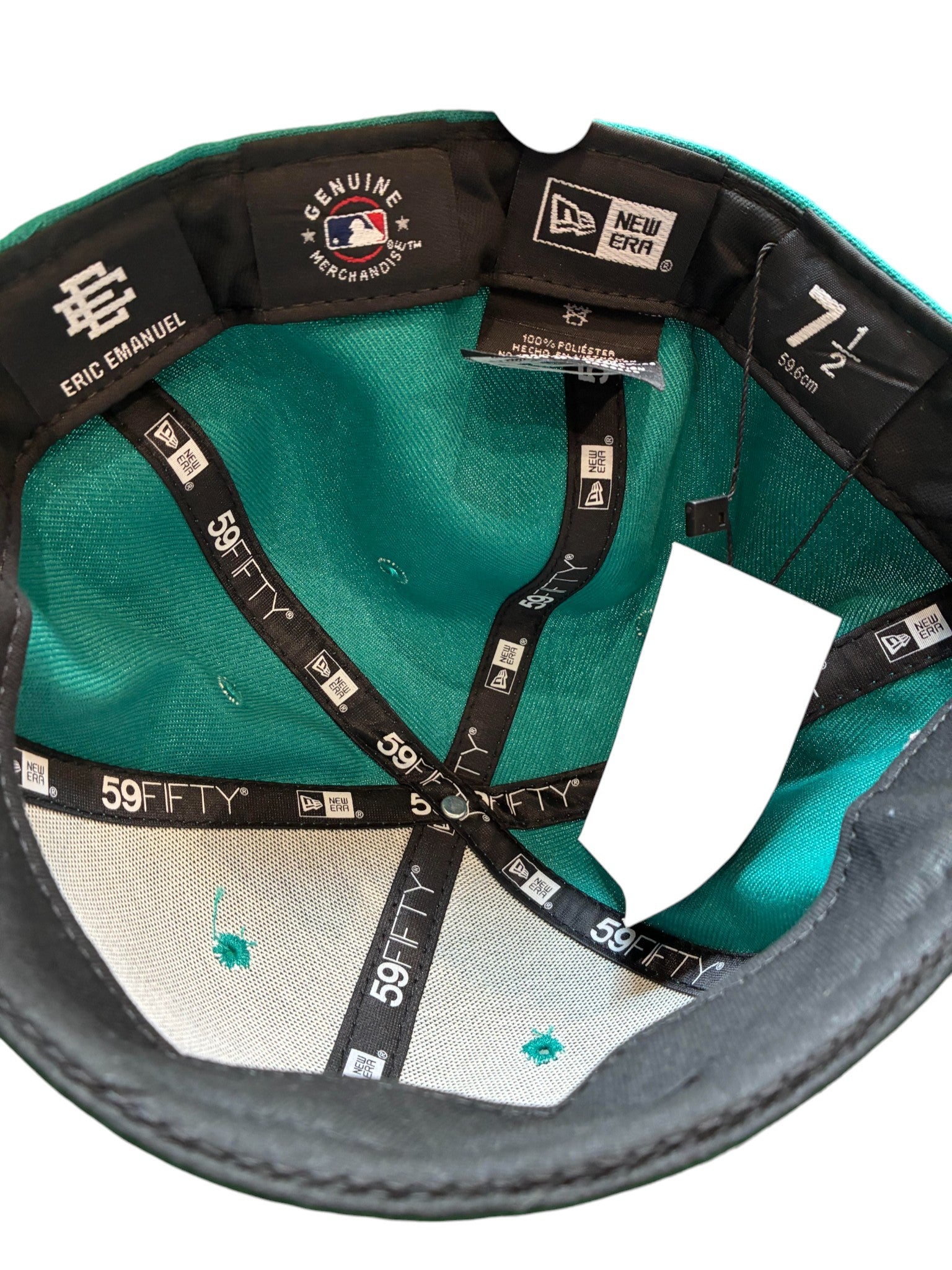 EE 'NY' Teal & Pink Cap