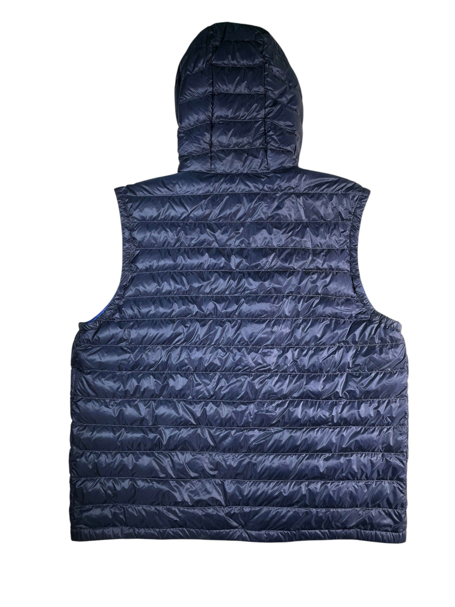 Moncler Navy Hooded Vest