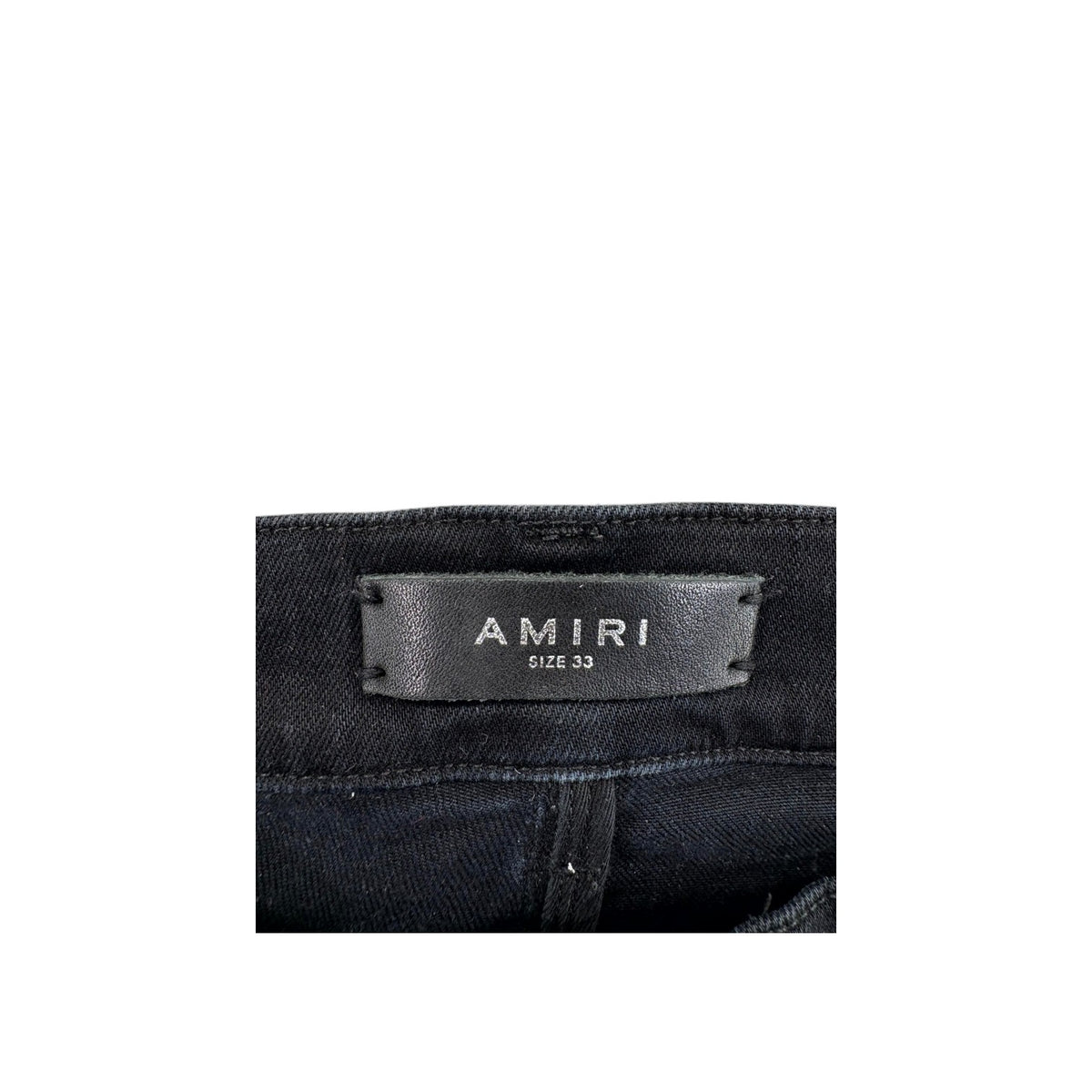 Amiri Vintage Paisley Patchwork Black Wash Jeans