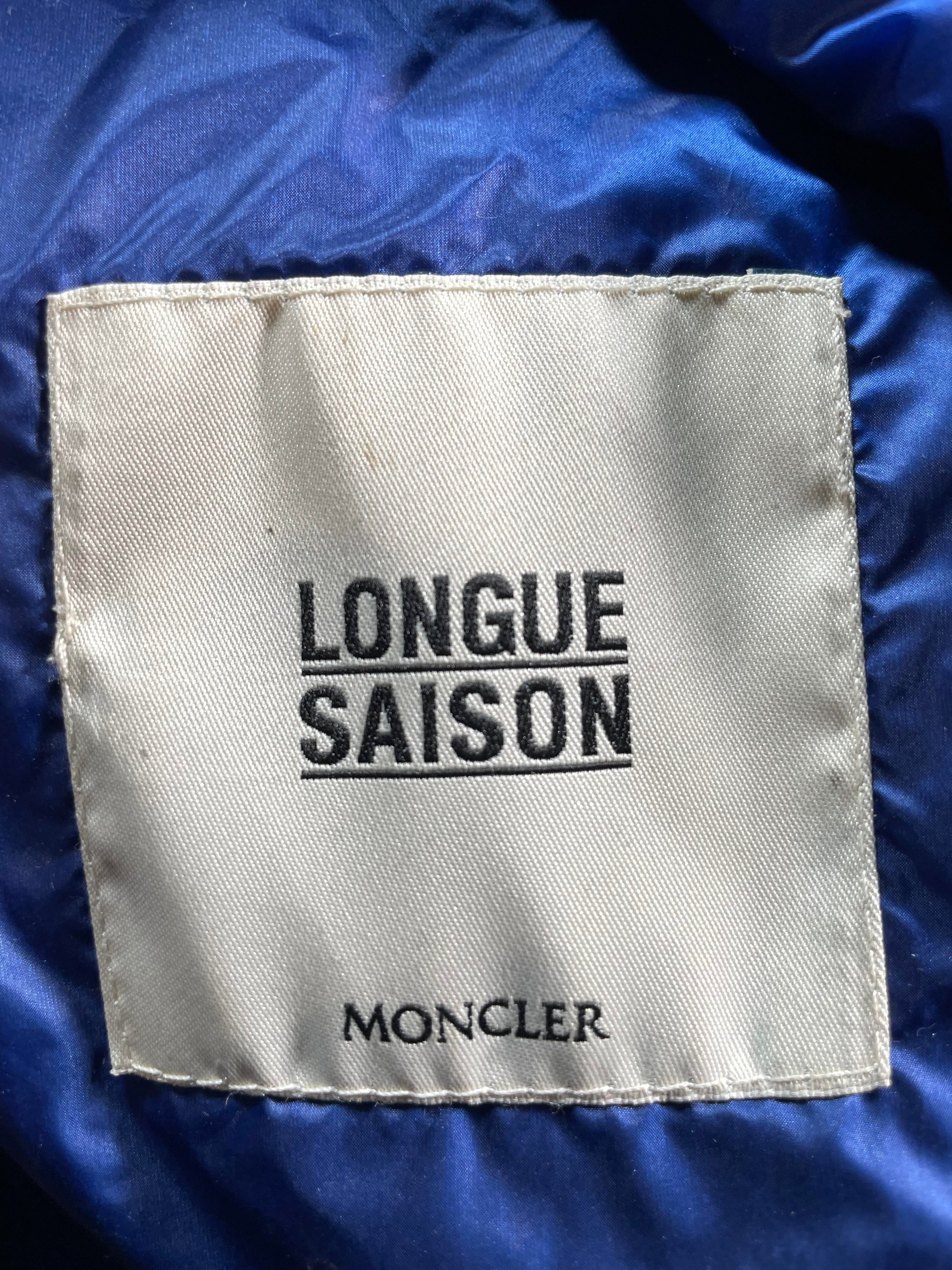 Moncler Navy Hooded Vest
