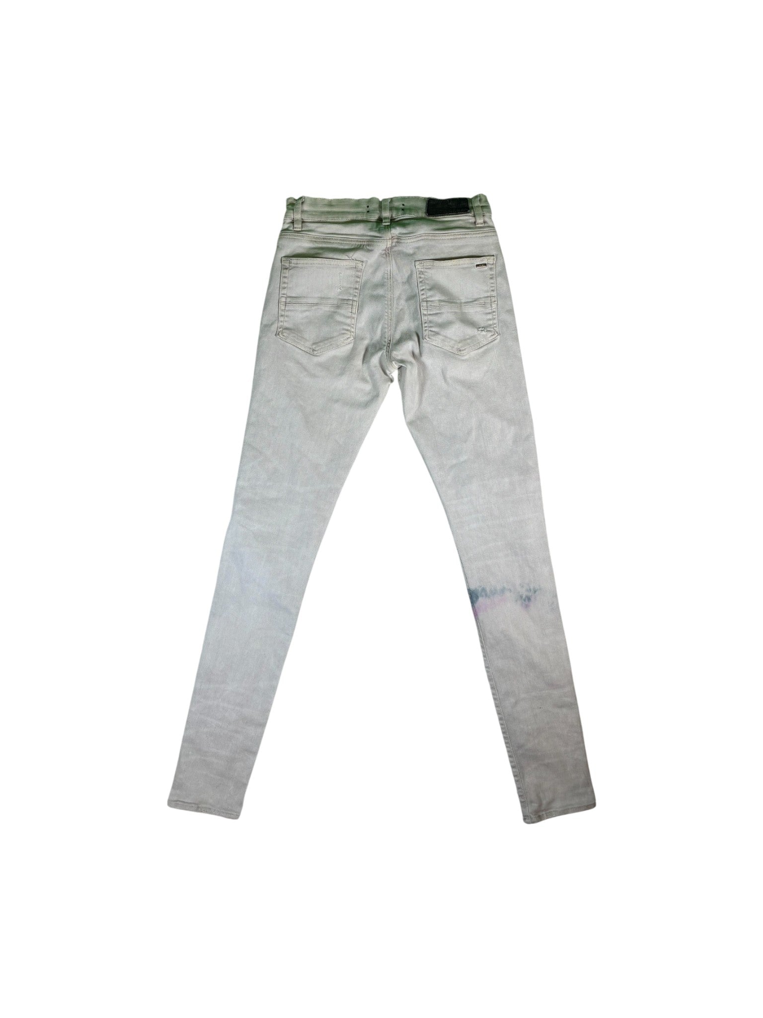 Amiri MX1 OG Grey Patch Jeans