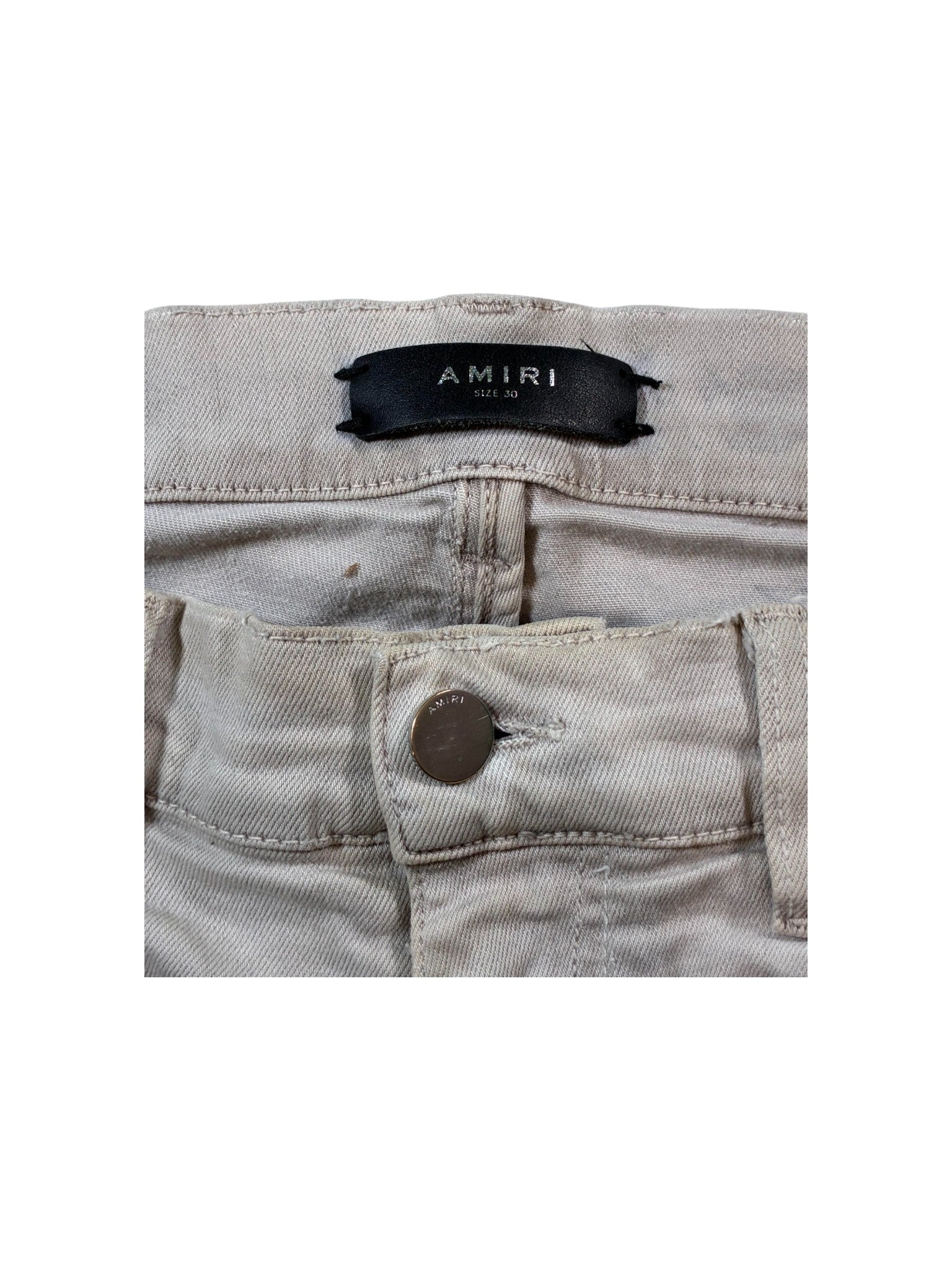 Amiri MX1 OG Grey Patch Jeans