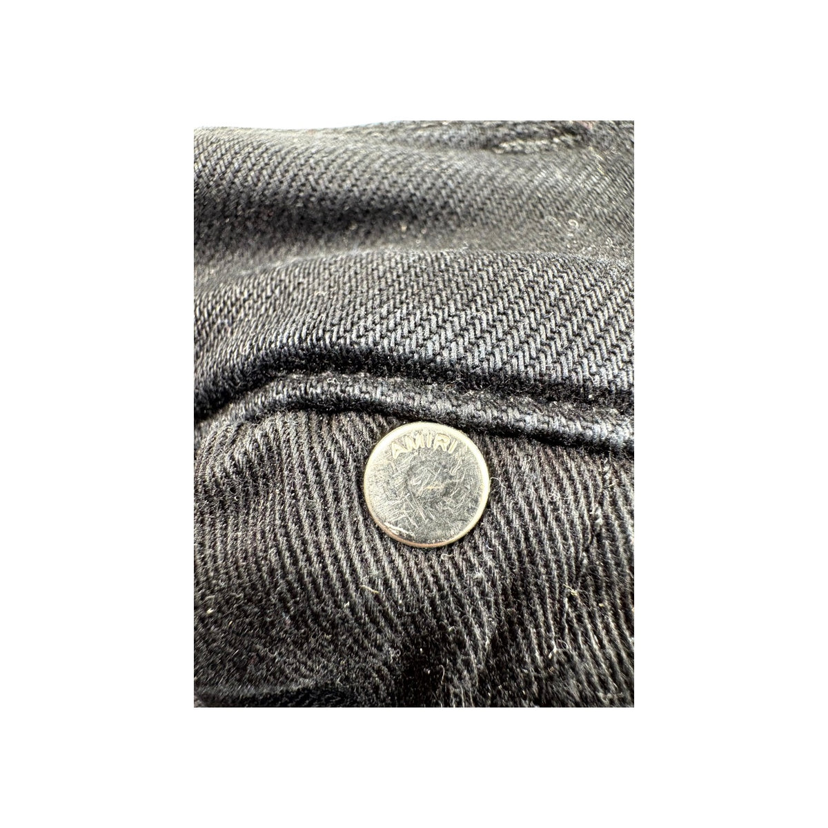 Amiri Vintage Paisley Patchwork Black Wash Jeans