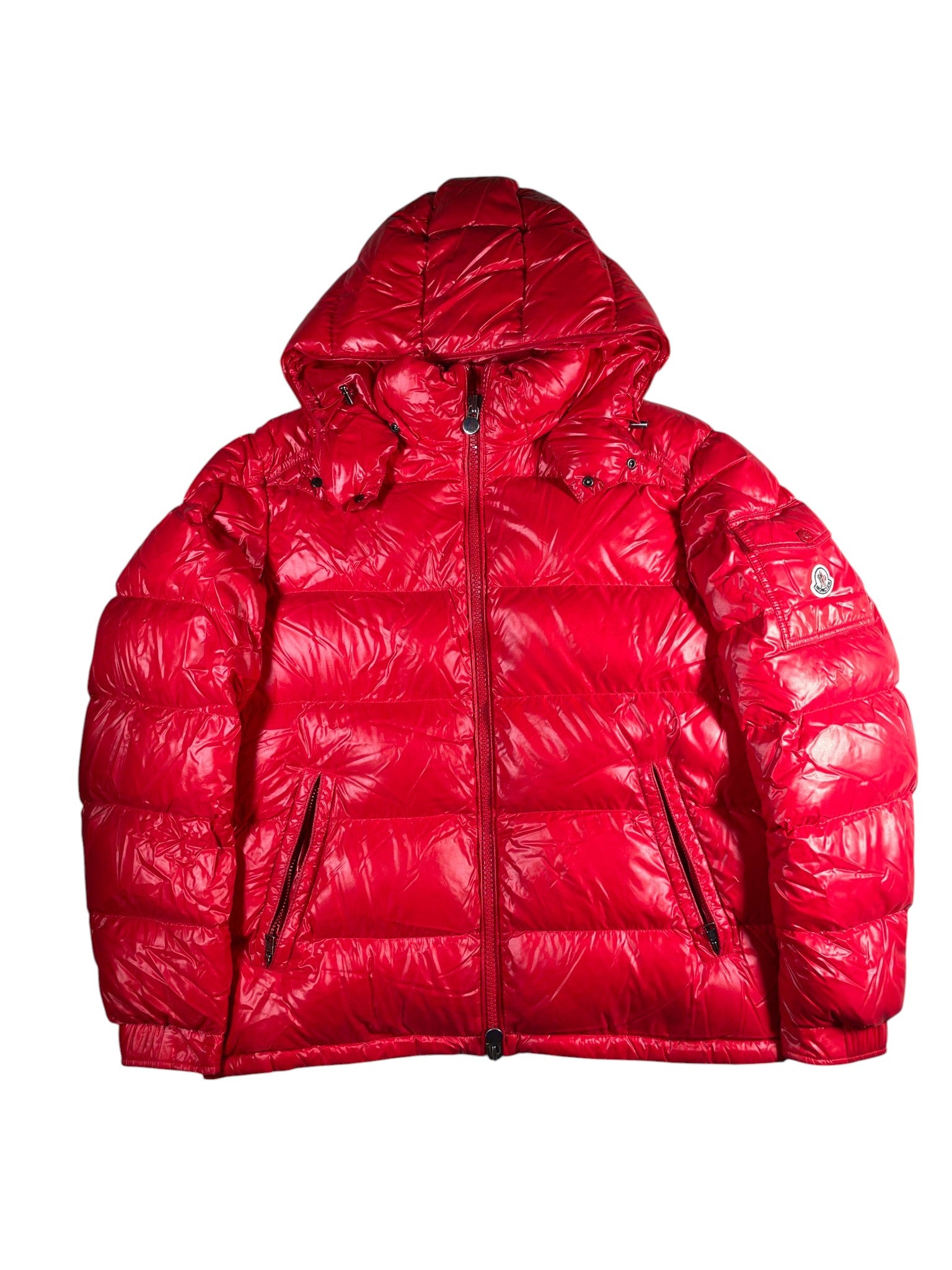 Moncler Maya Red Puffer Jacket