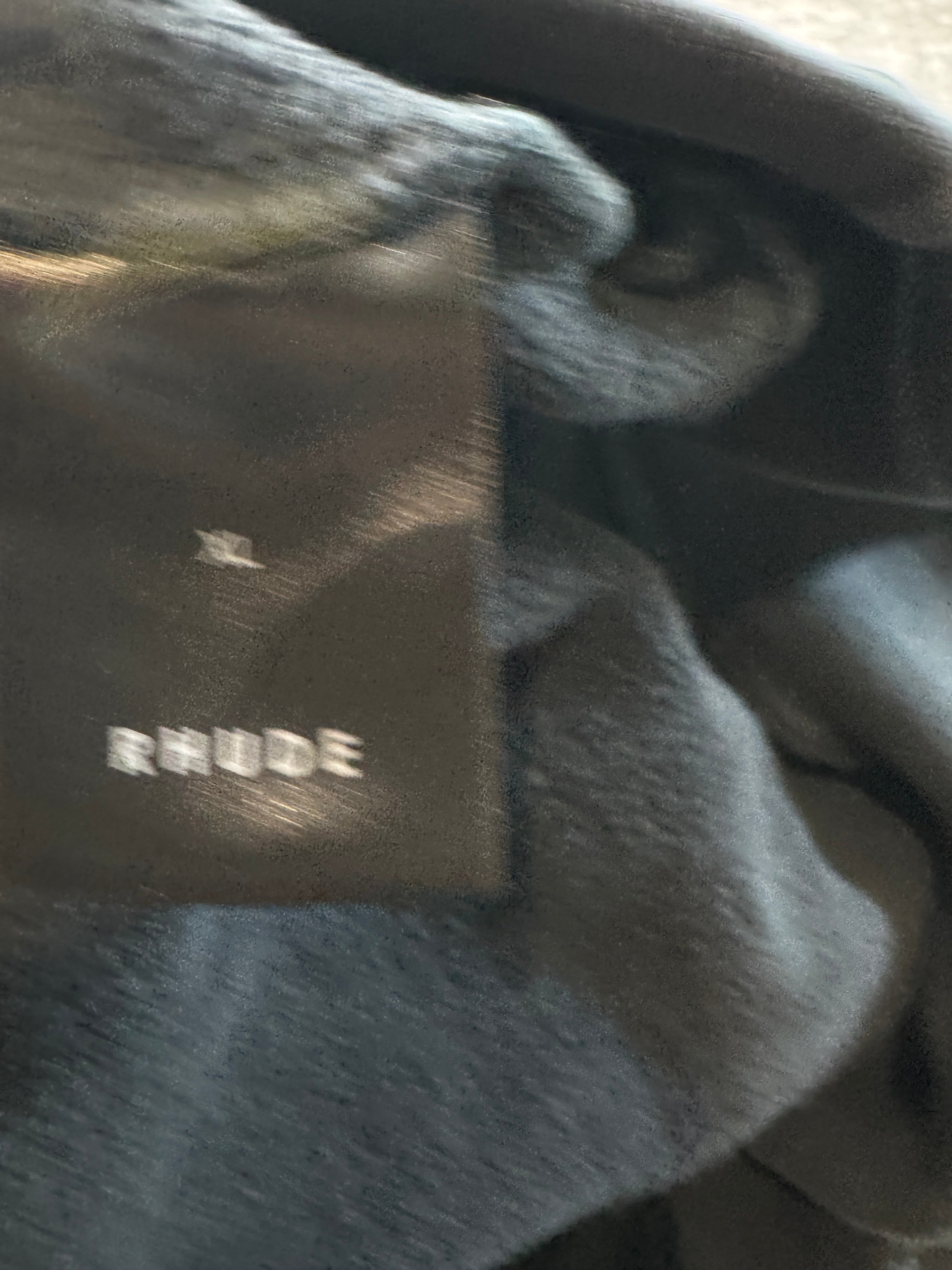 Rhude Mountain Sunset Navy Hoodie