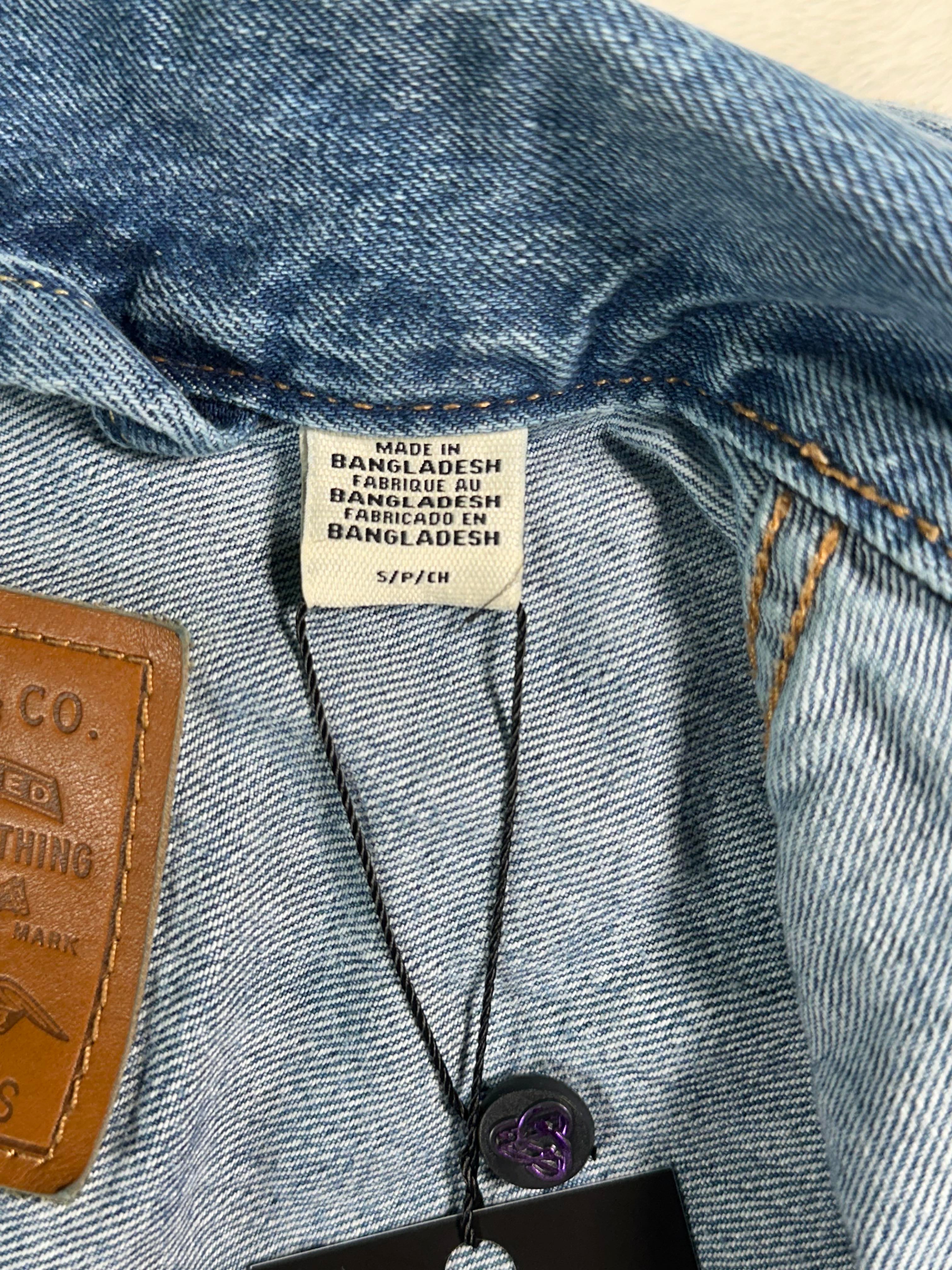 Barriers Levi’s Patchwork Light Wash Denim Jacket