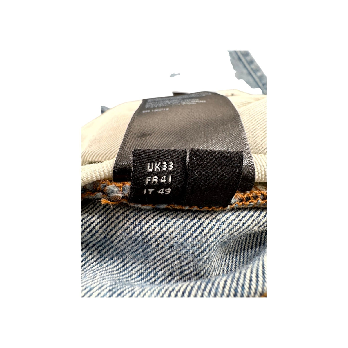 Amiri Bee Patch "MX2" Light Wash Jeans
