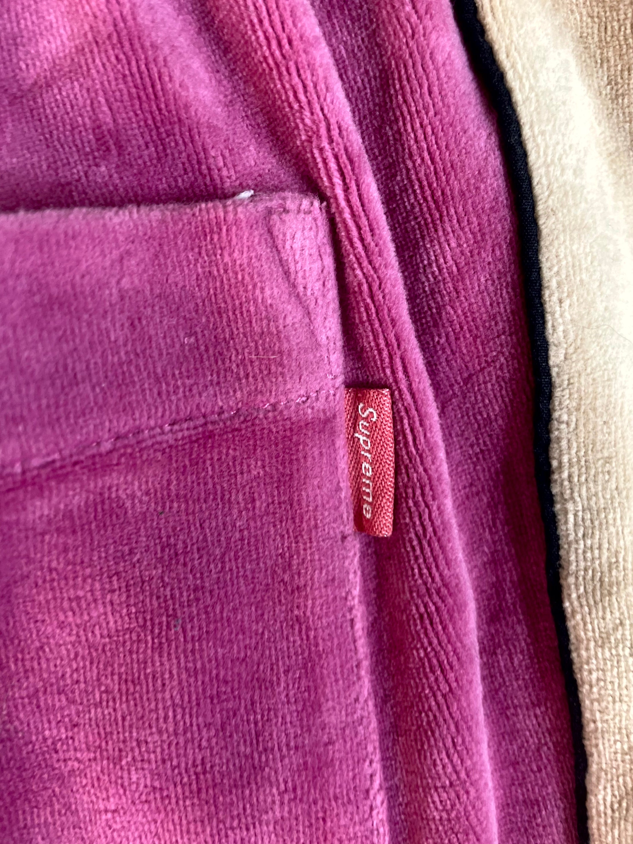 Supreme Velor Pink Sweatpants