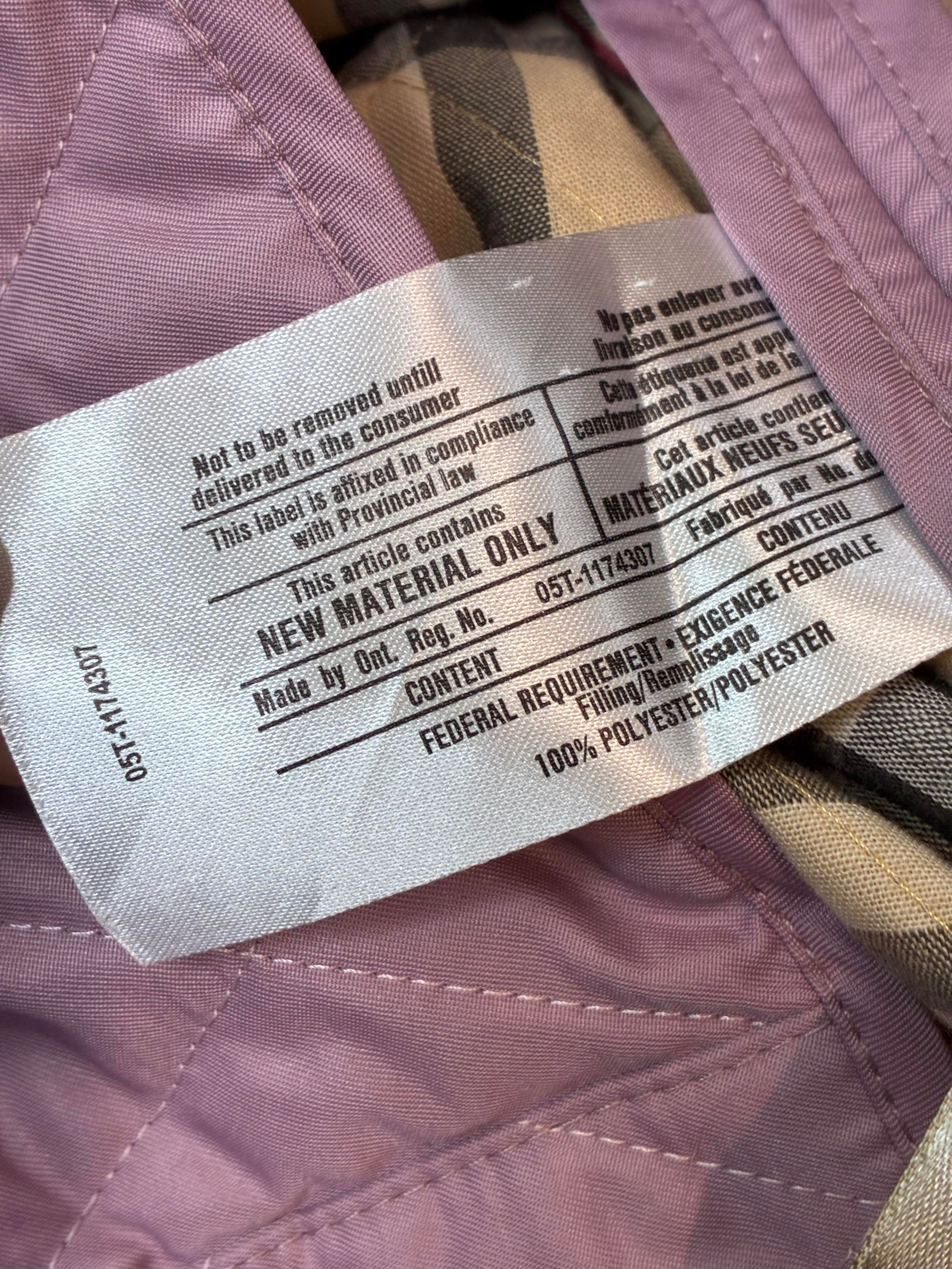 Burberry Light Pink Jacket