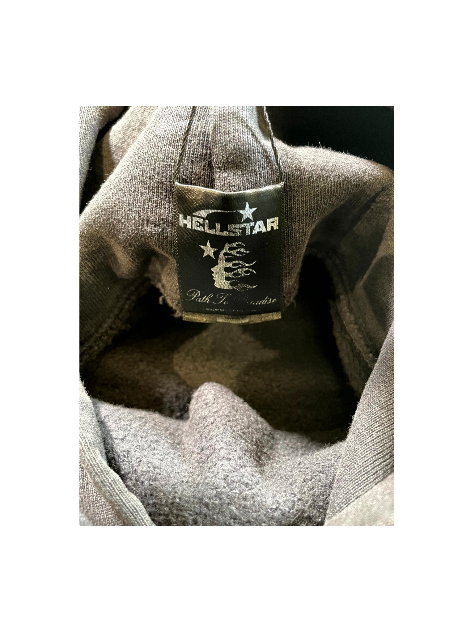 Hellstar Classic Logo Black  Hoodie
