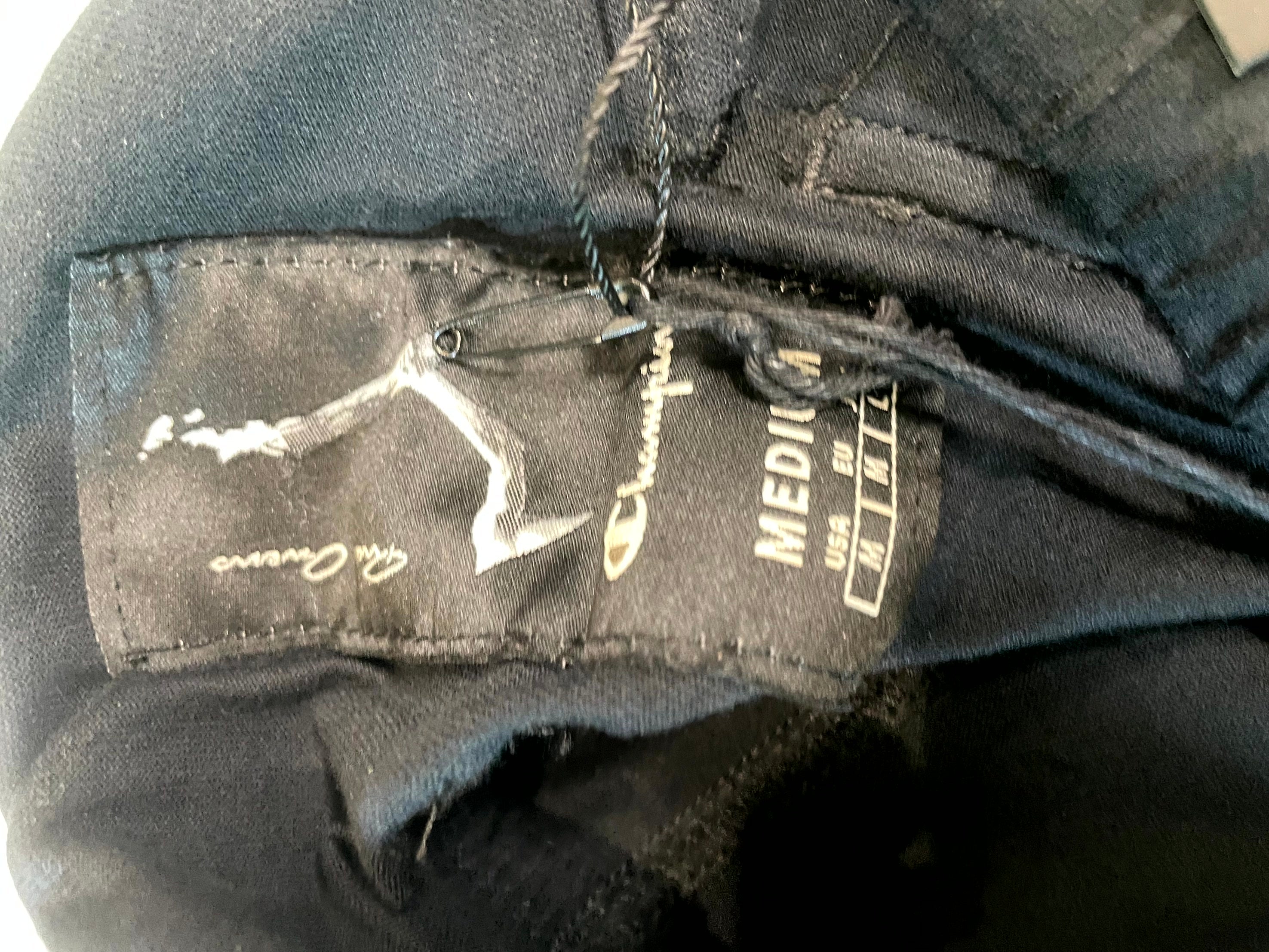 Rick Owens Champion Pentagram Black Sweats