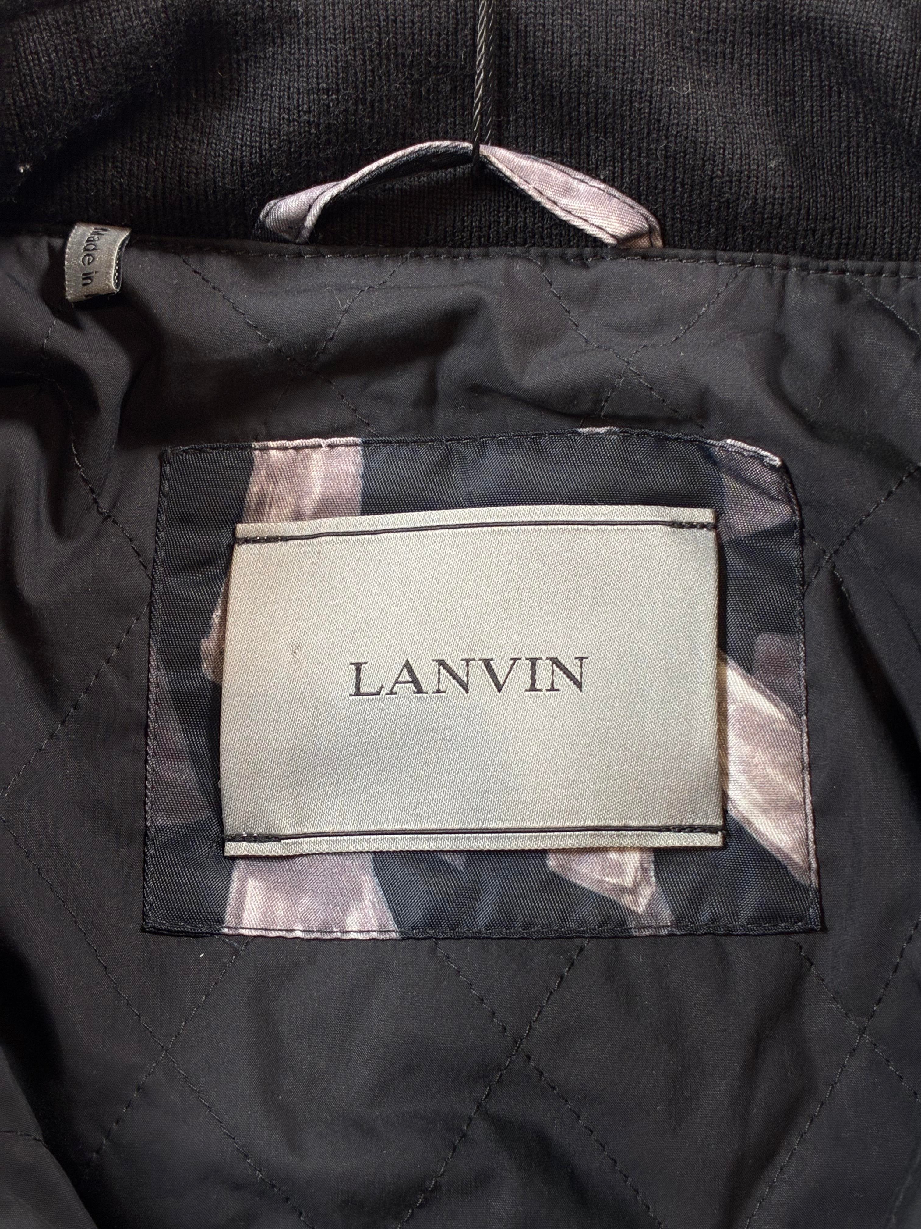 Lanvin Grey Bomber Jacket
