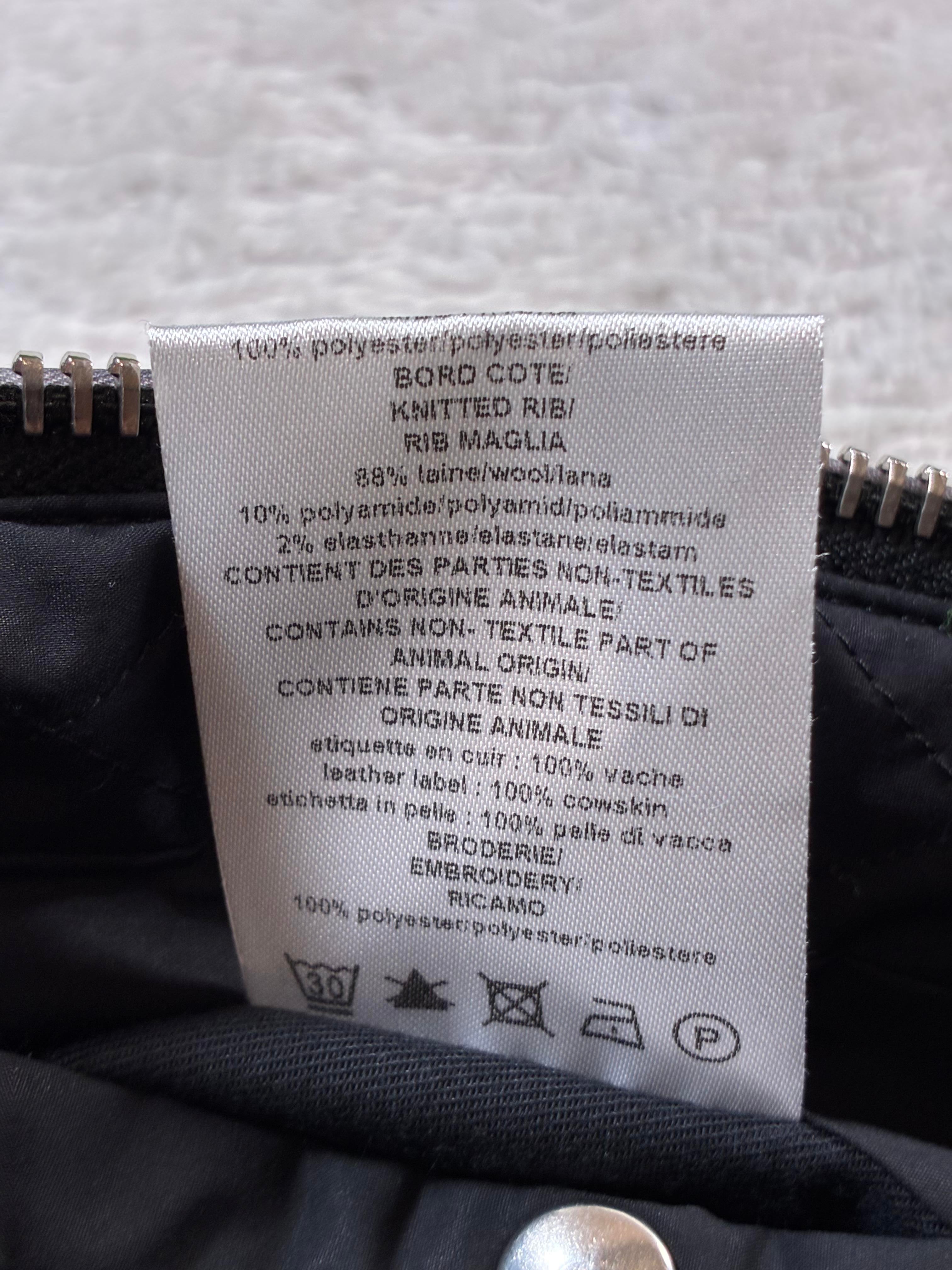 Lanvin Grey Bomber Jacket