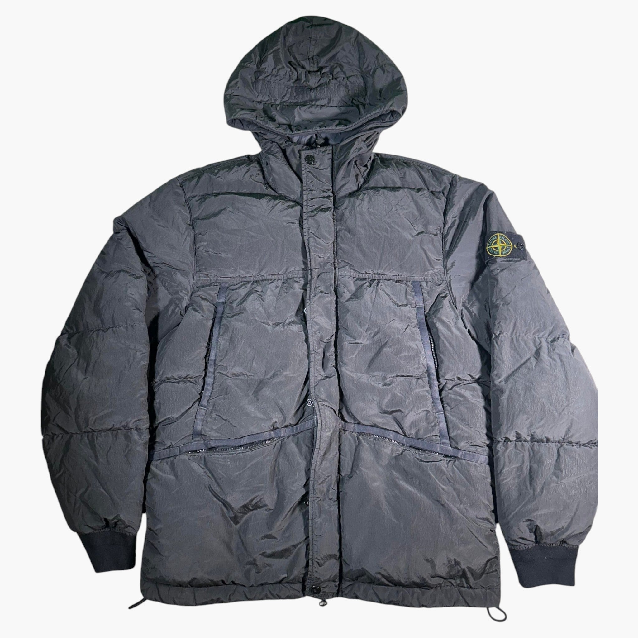 Stone Island Black Puffer Jacket