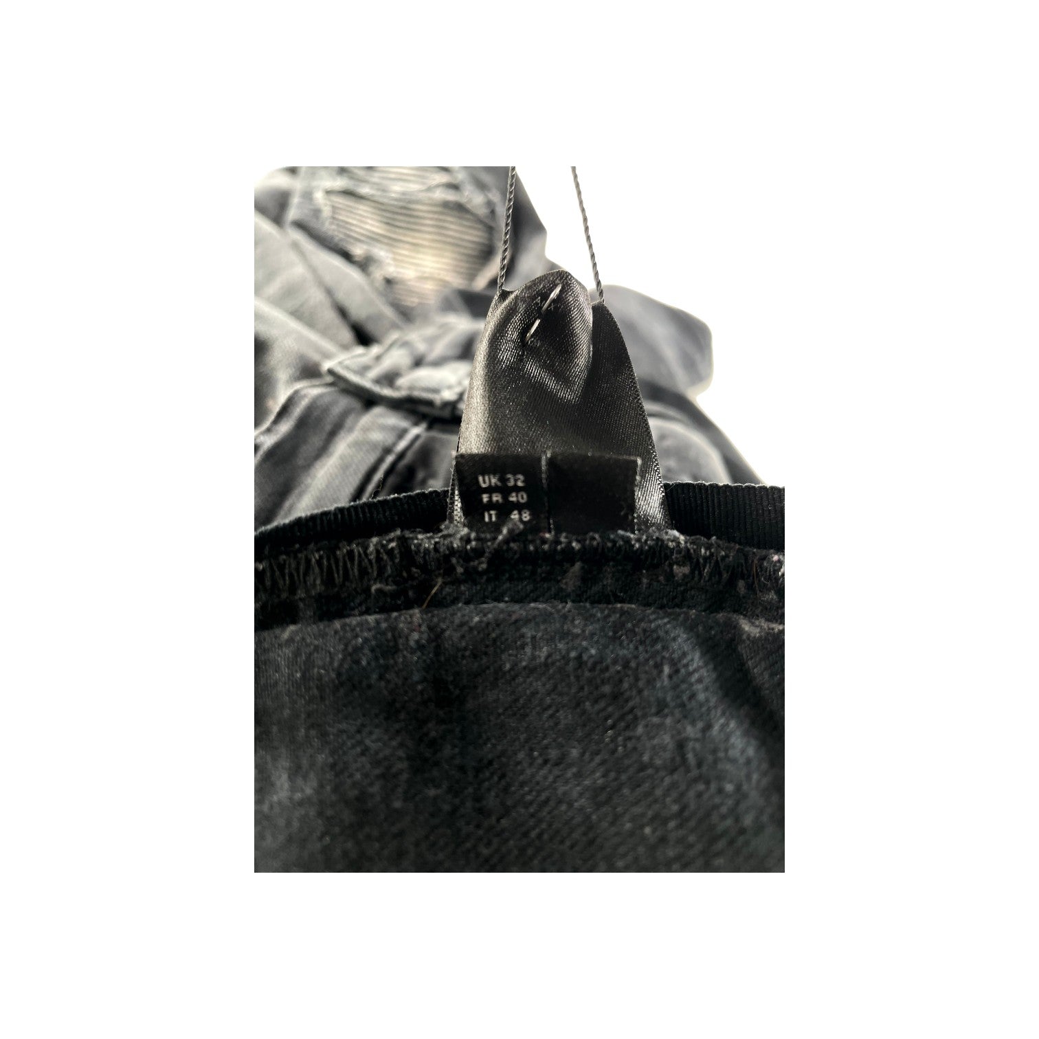 Amiri "MX1" Faded Patch (Repaired) Black Jeans