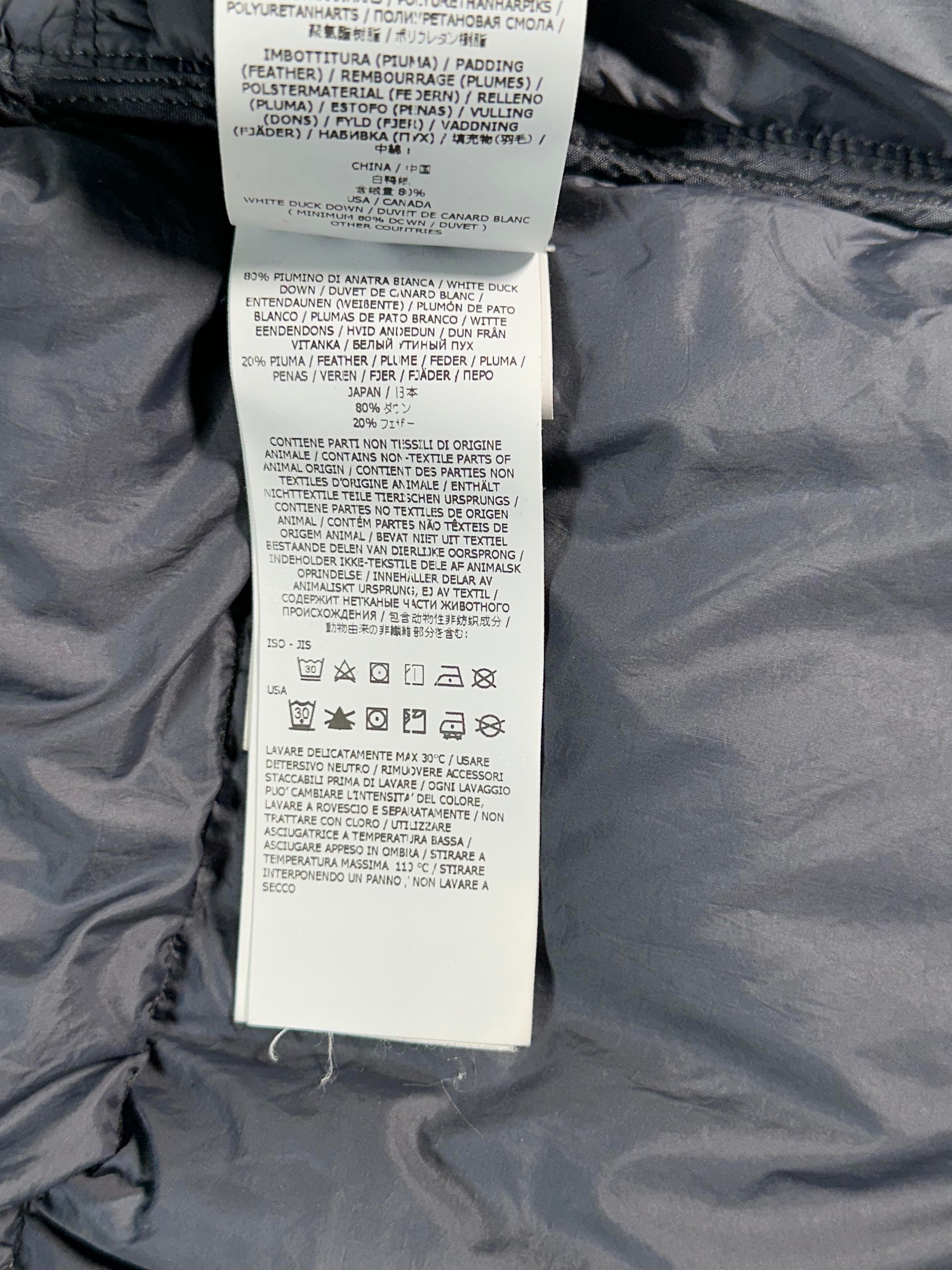 Stone Island Black Puffer Jacket