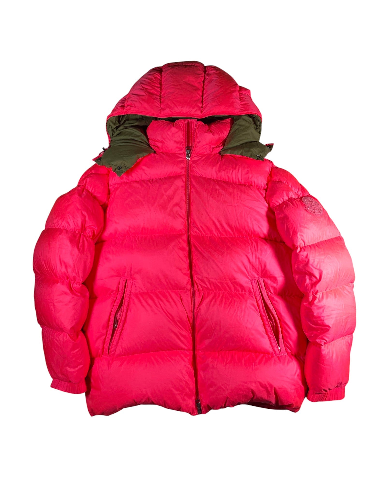 Moncler Pink Puffer Coat