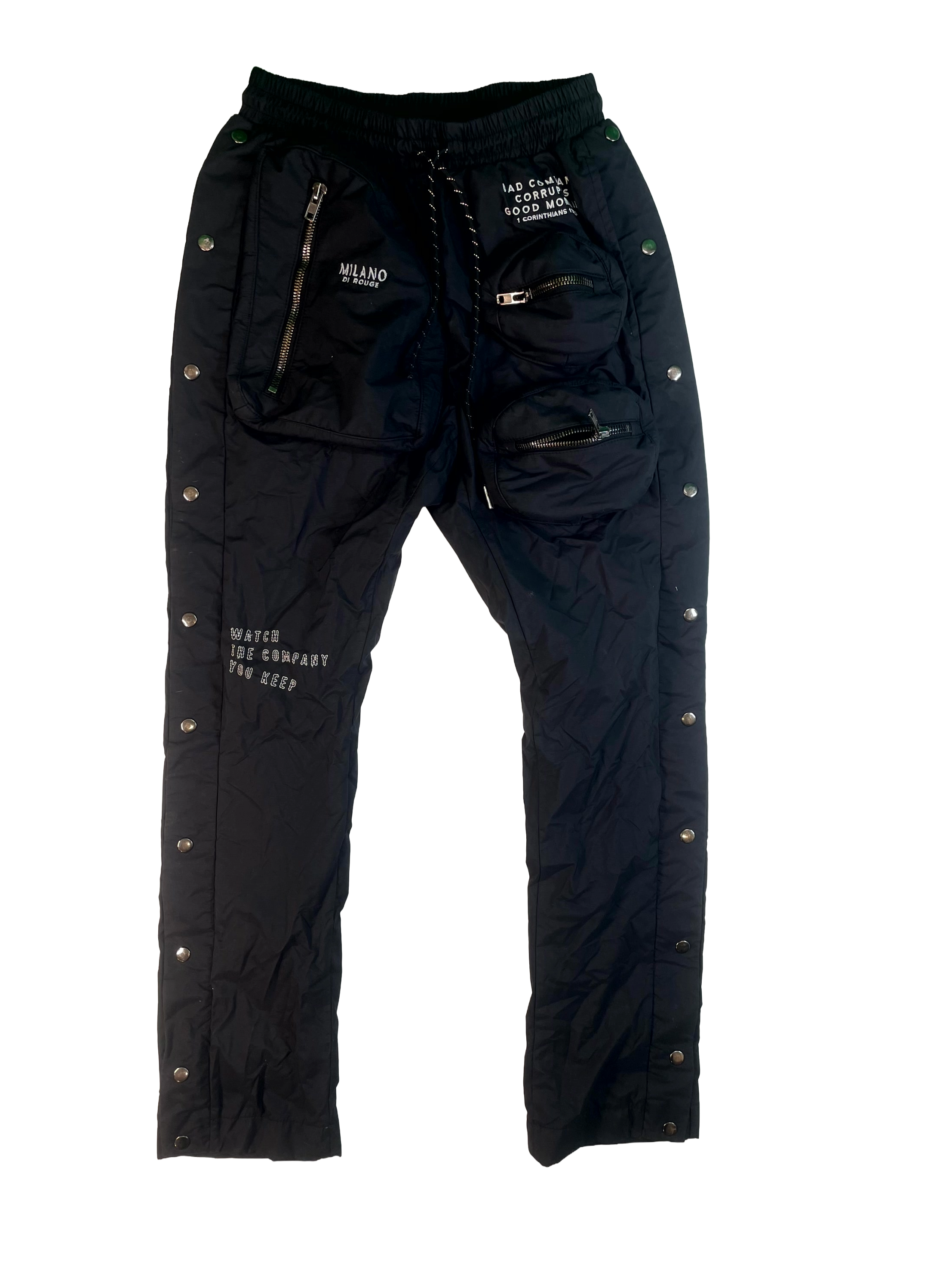 Milano Black & White Sweatsuit