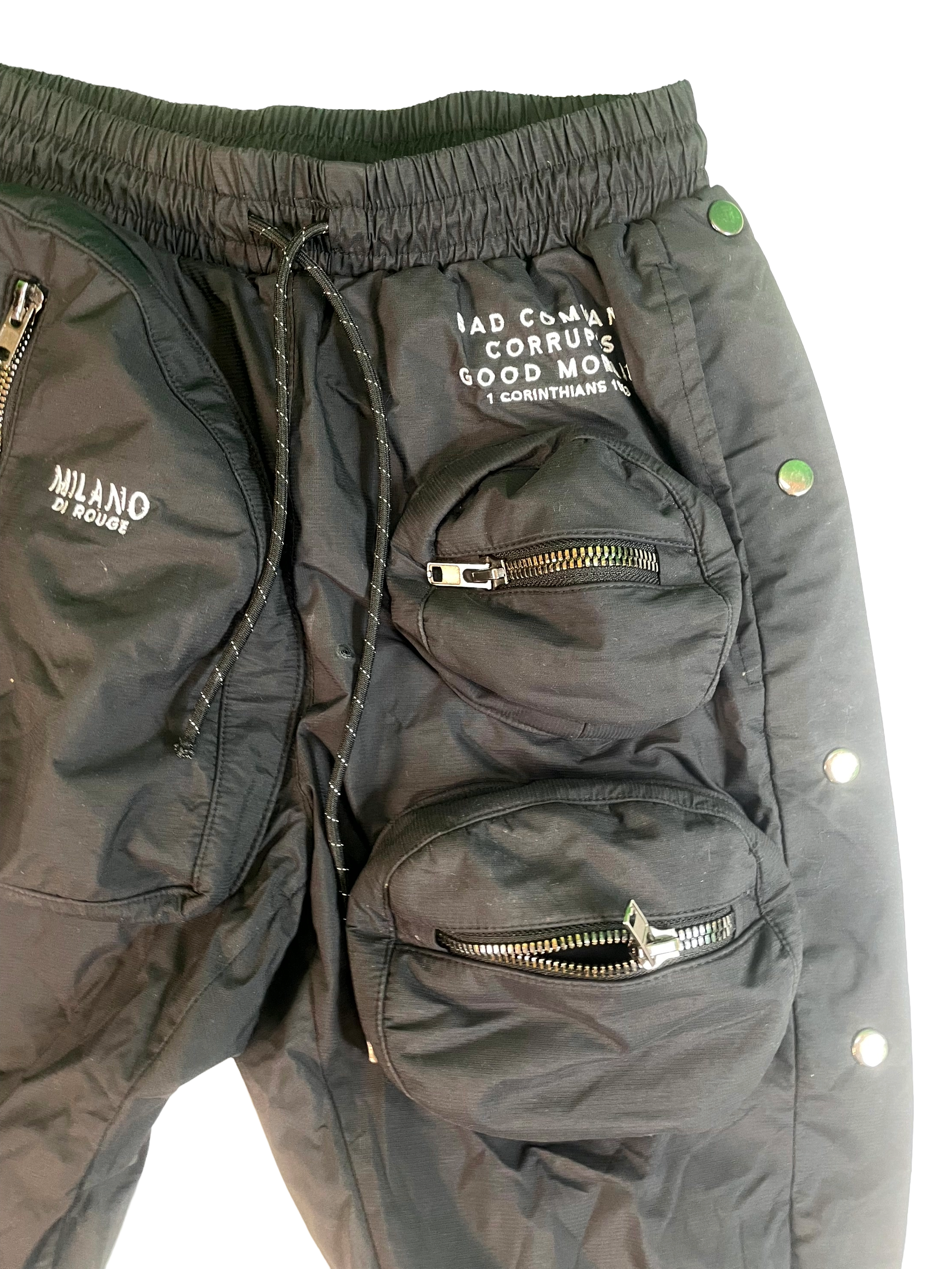 Milano Black & White Sweatsuit