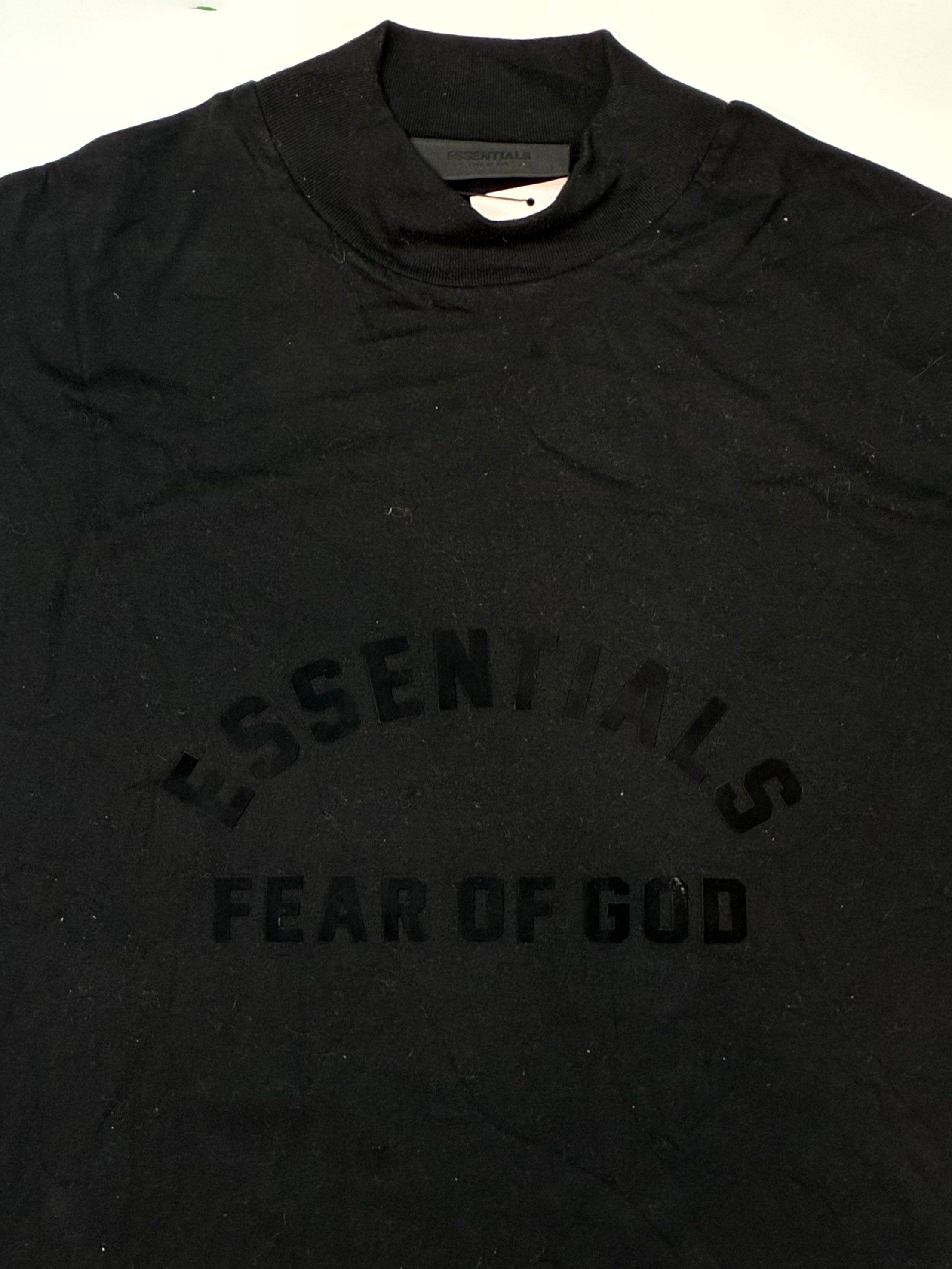 Essentials Jet Black Tee