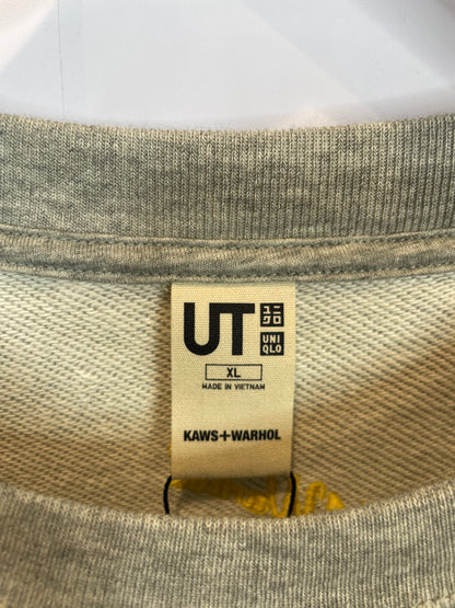 Kaws H&M Warhol Crewneck Grey Used XL