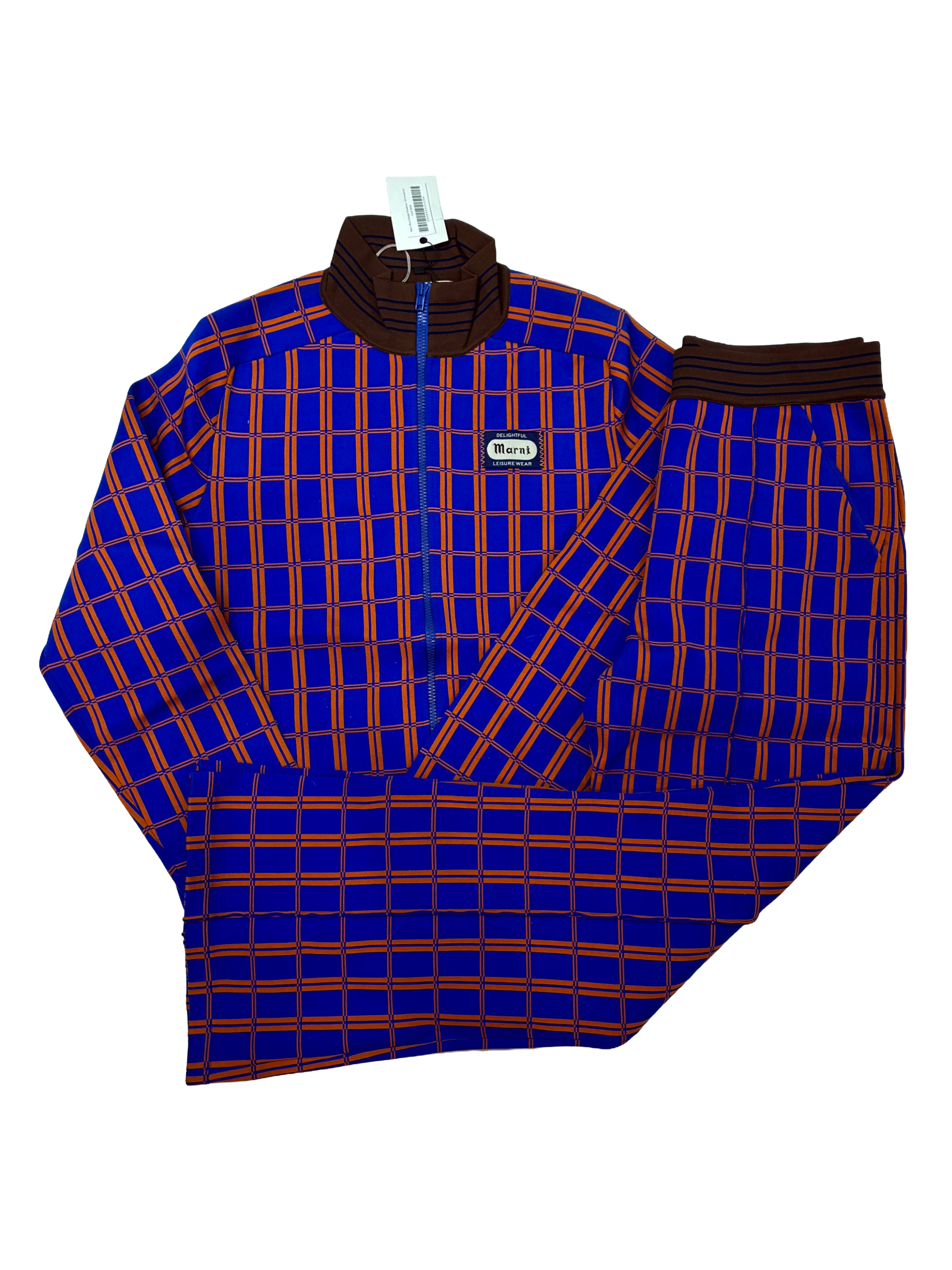 Marni Blue & Orange Sweatsuit
