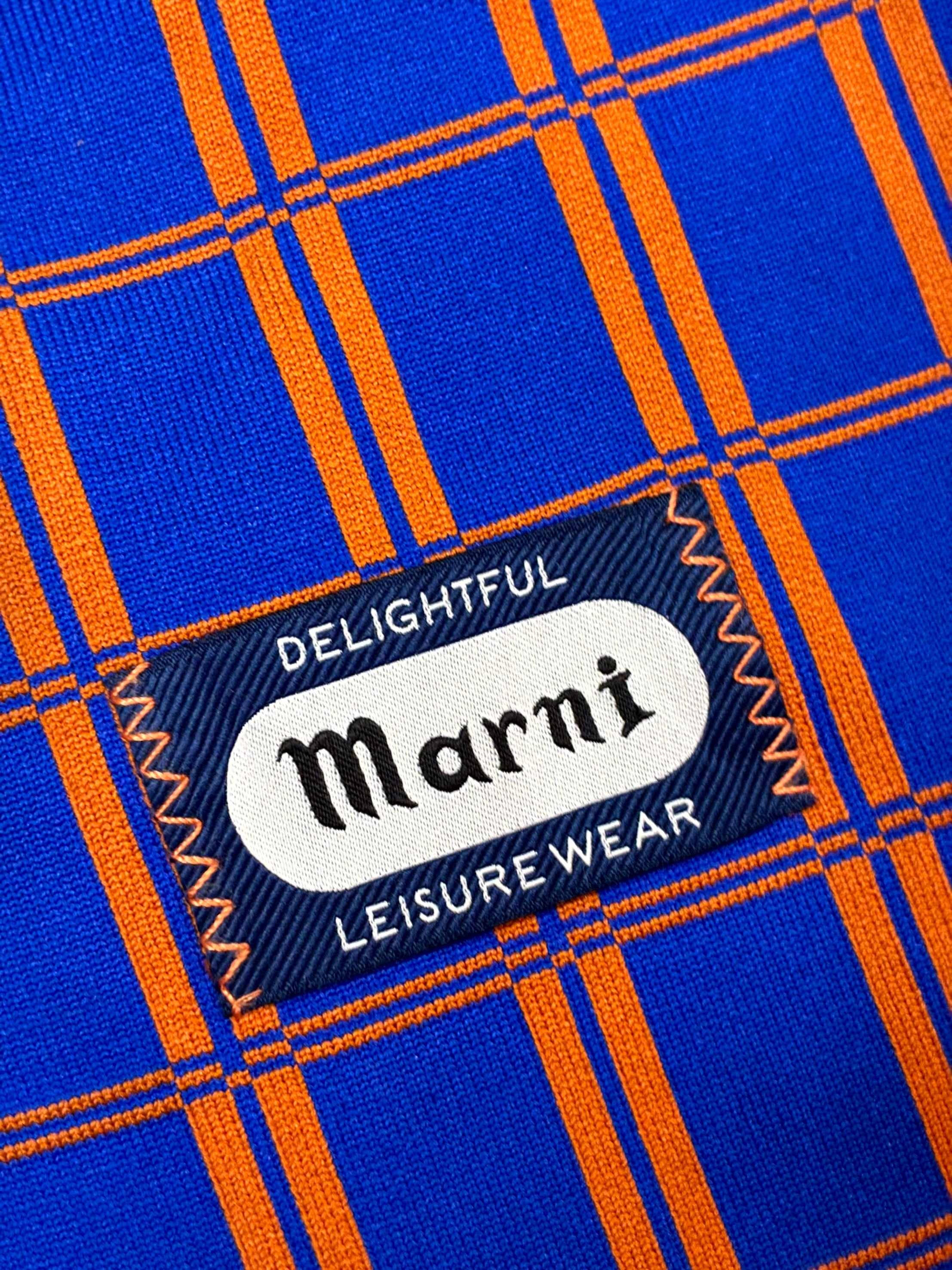 Marni Blue & Orange Sweatsuit