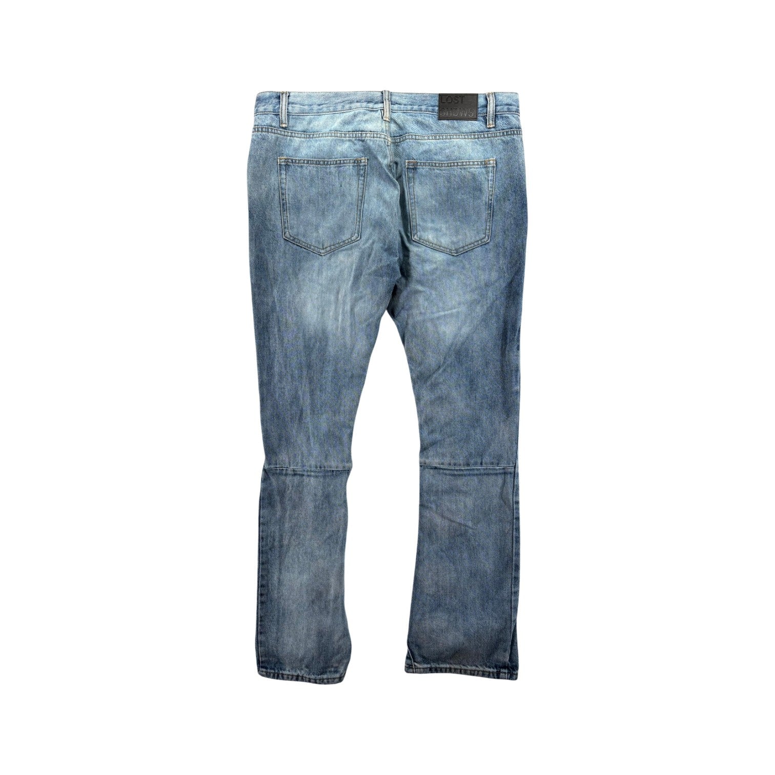LOSTSHDWS Light Wash & Red Jeans