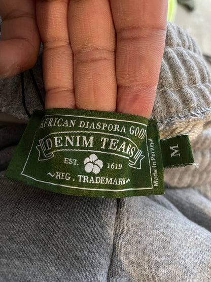 Denim Tears Flower Grey Sweatsuit