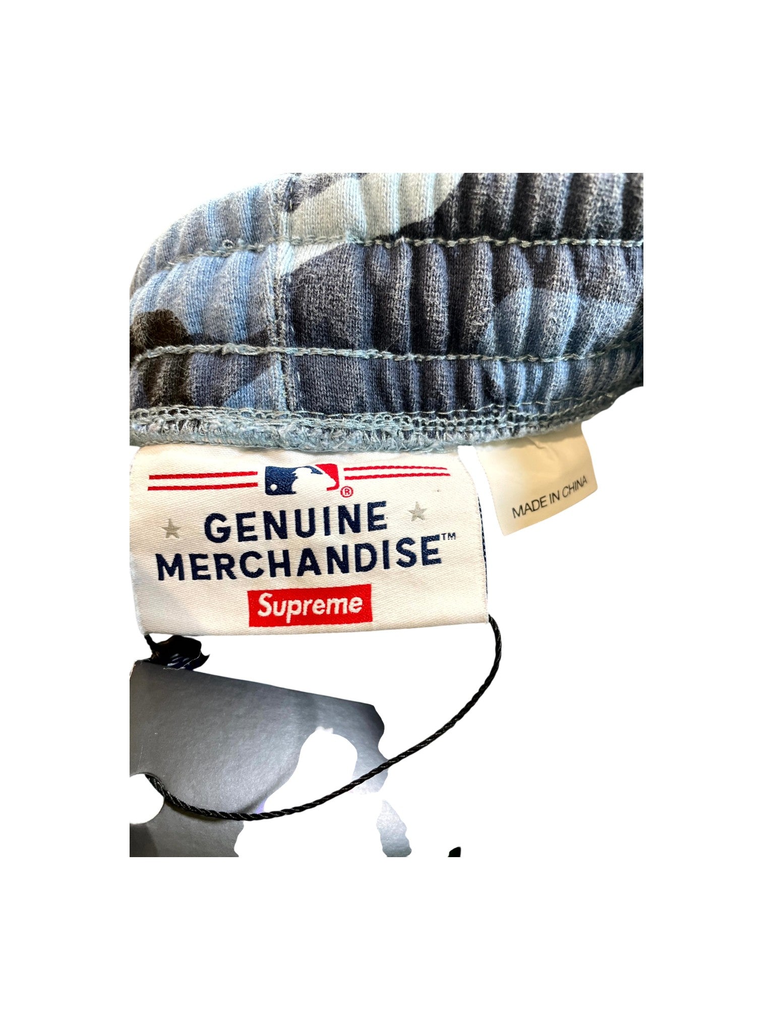 Supreme x Yankees Camo Blue Sweats