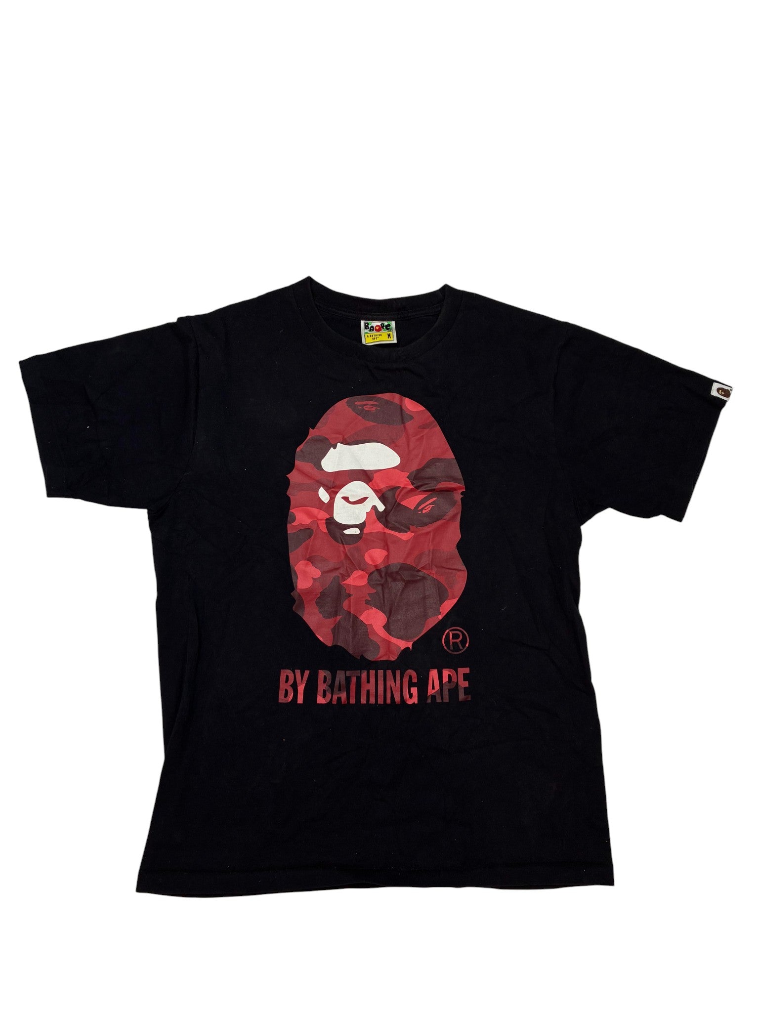 BAPE Head Red Camo Tee