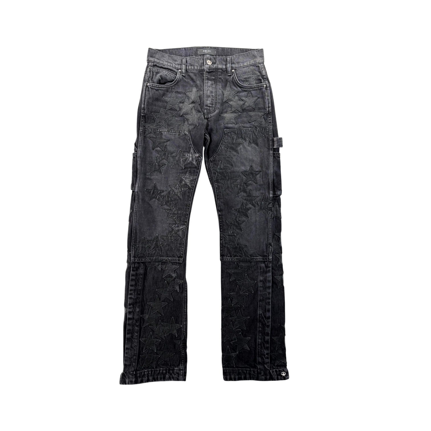 Amiri Cargo Chemist Stars Black Jeans