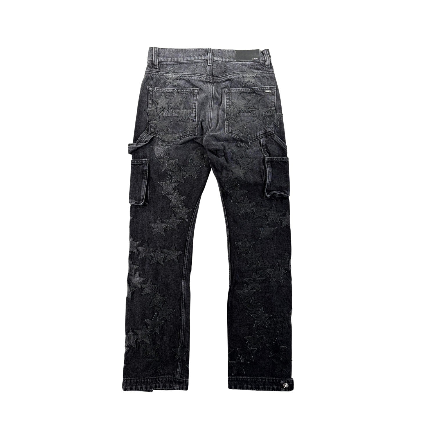 Amiri Cargo Chemist Stars Black Jeans