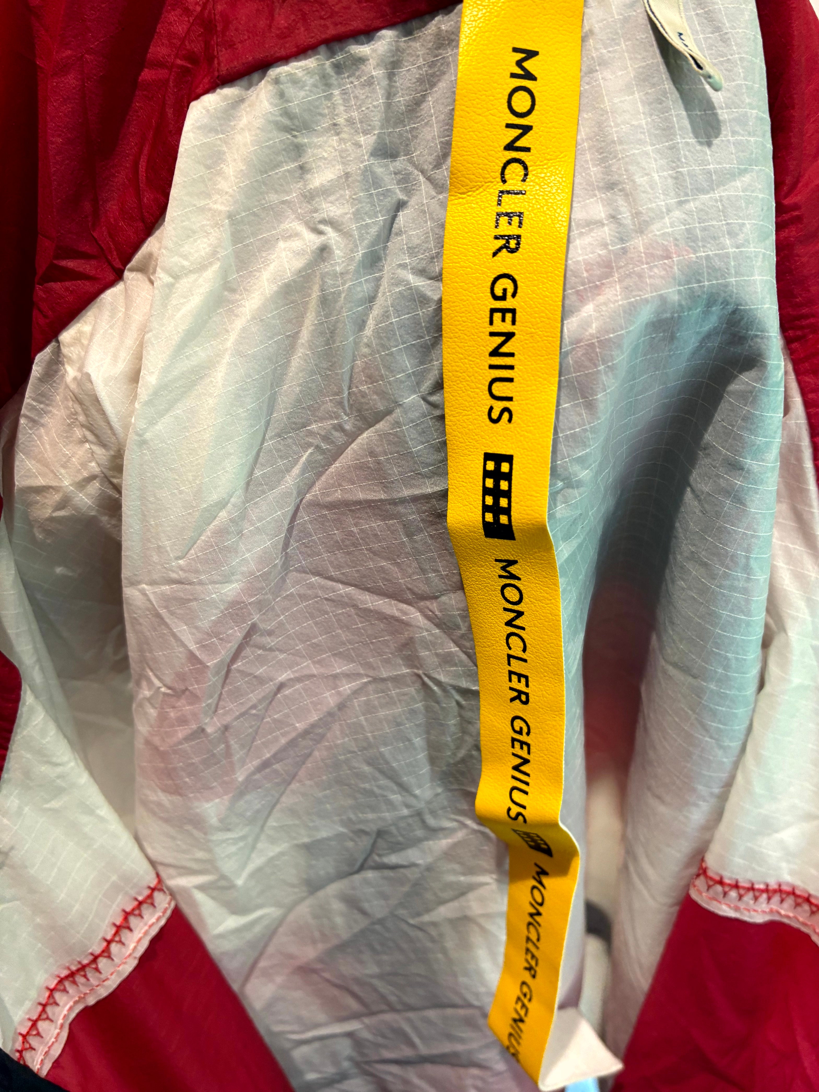 Moncler Craig Green Wind Breaker Red & Navy Jacket