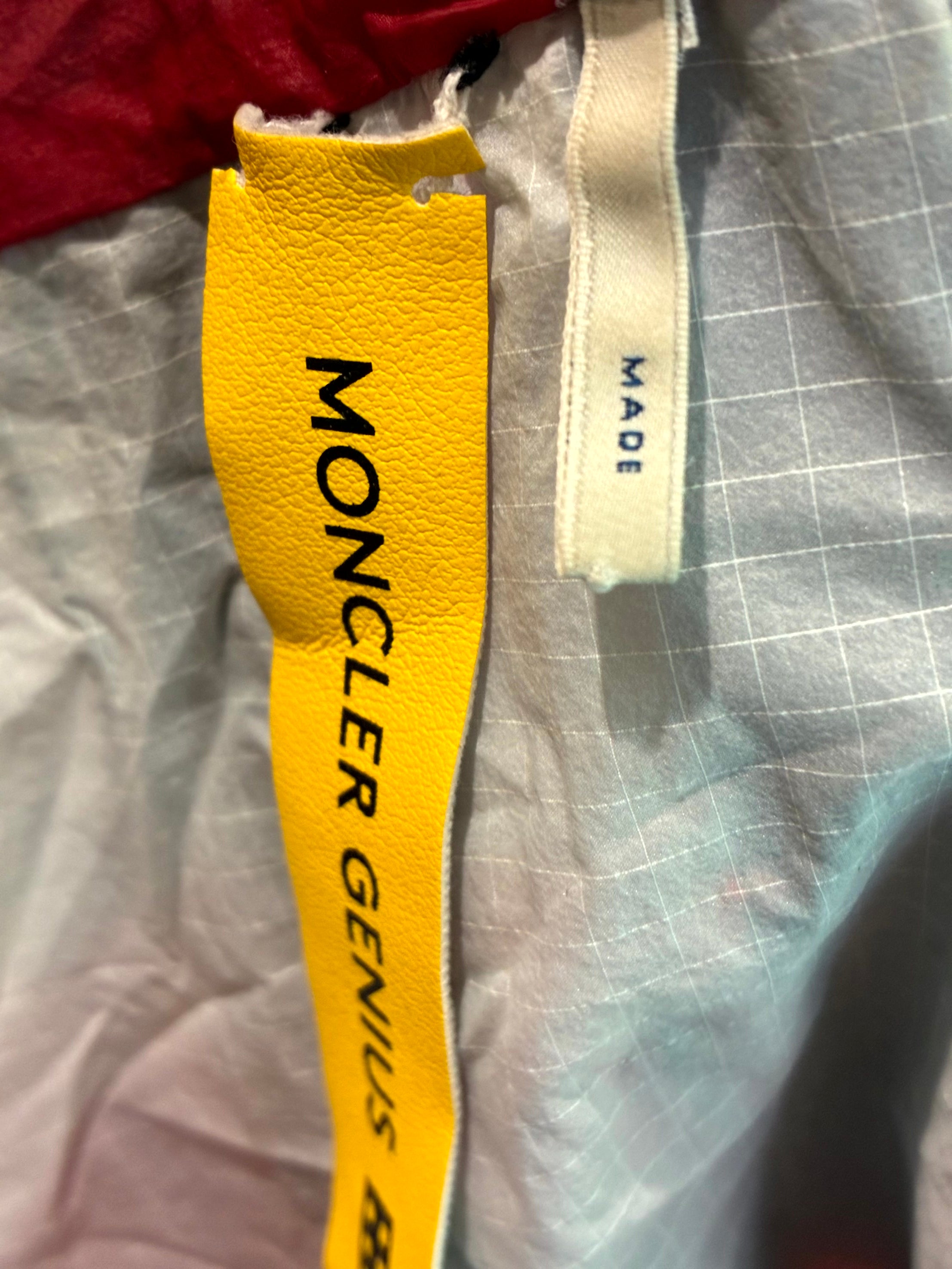 Moncler Craig Green Wind Breaker Red & Navy Jacket