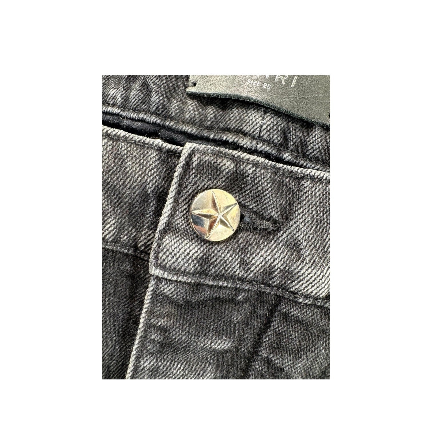 Amiri Cargo Chemist Stars Black Jeans