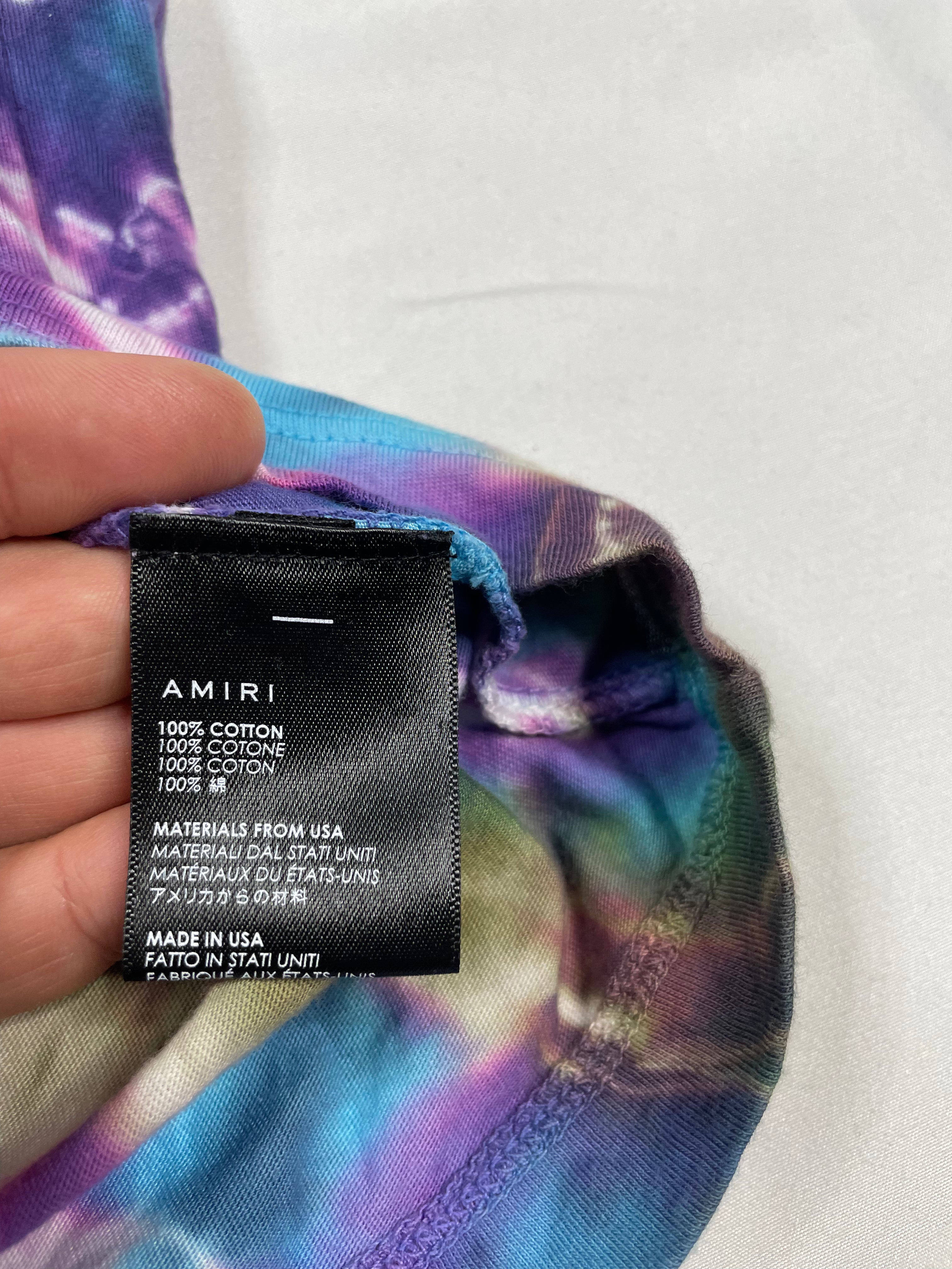 Amiri Tee Tie Dye size:Medium Used