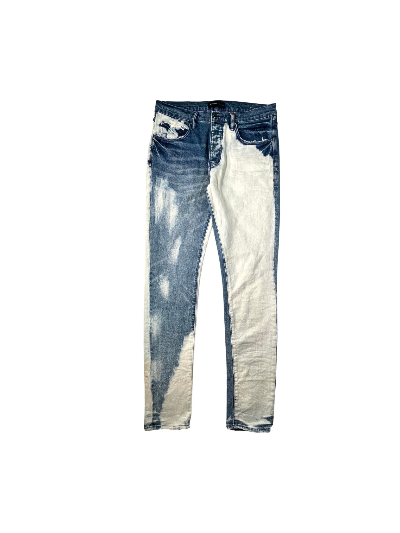 Purple Brand Bleach Wash Jeans