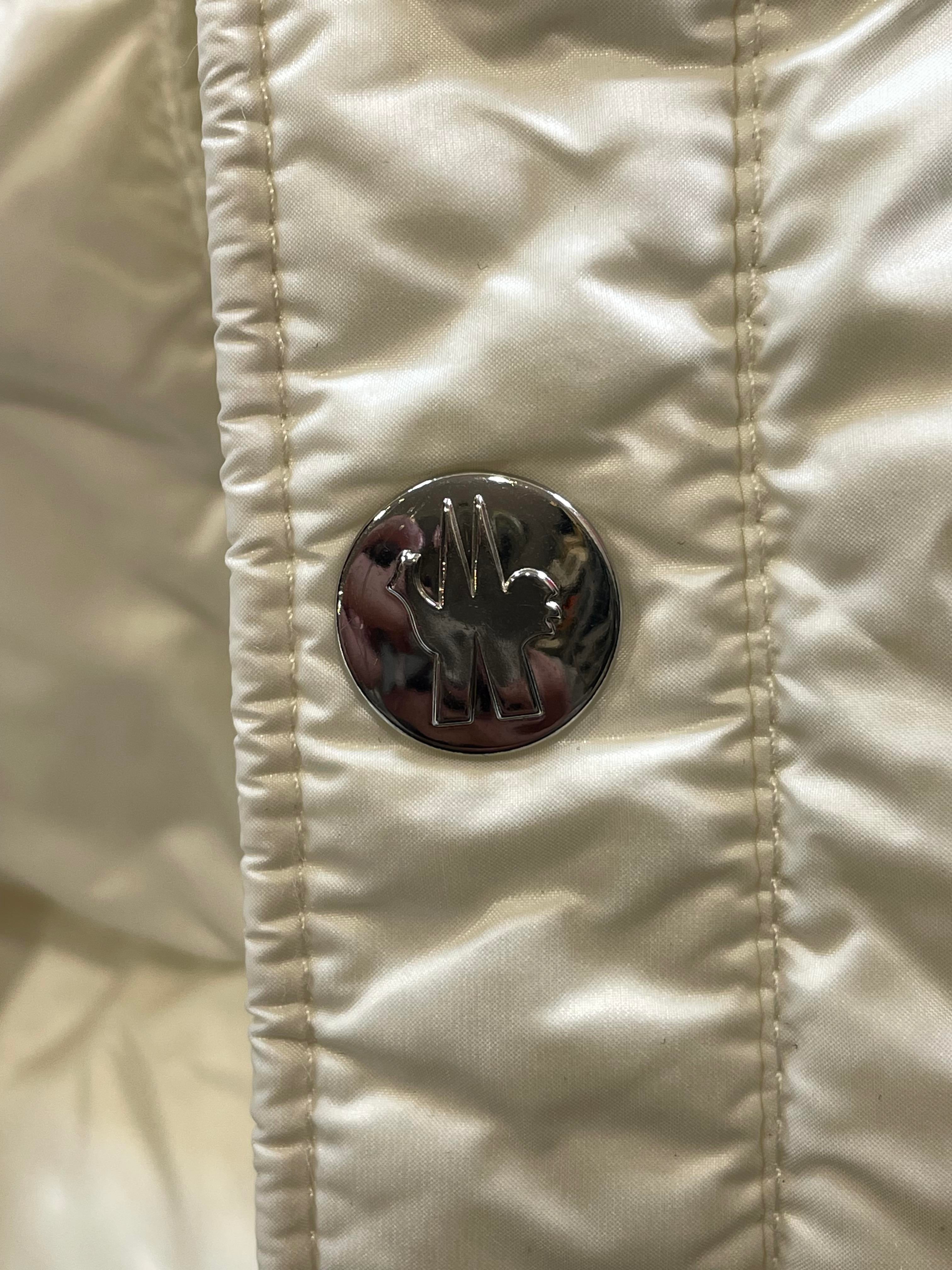 Moncler Women's White Puffer Jacket