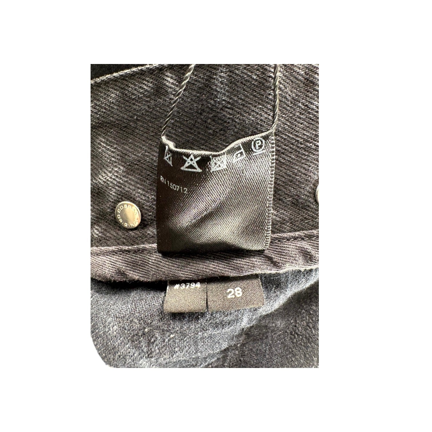 Amiri Cargo Chemist Stars Black Jeans