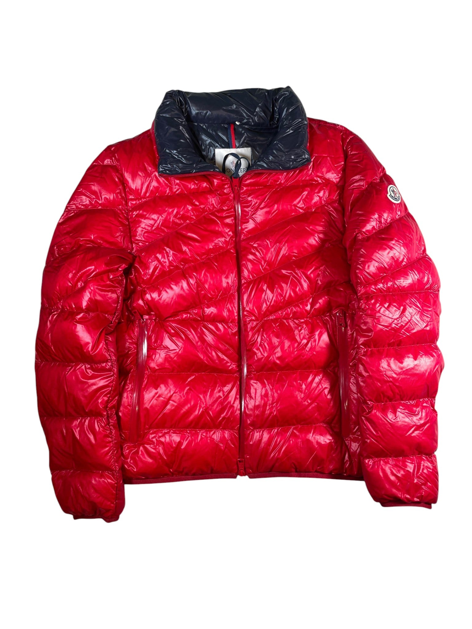 Moncler Red & Navy Puffer jacket